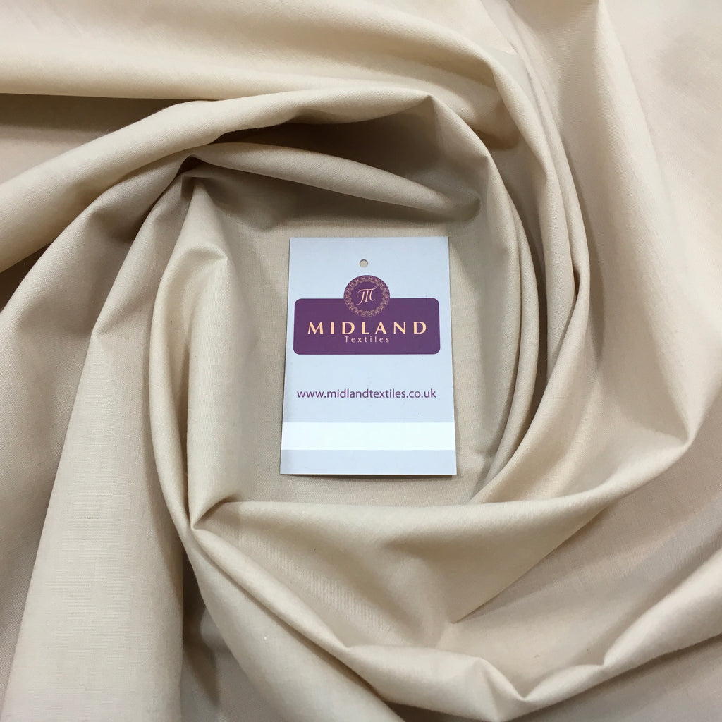 Plain Poly Cotton Fabric 110cm - MA820