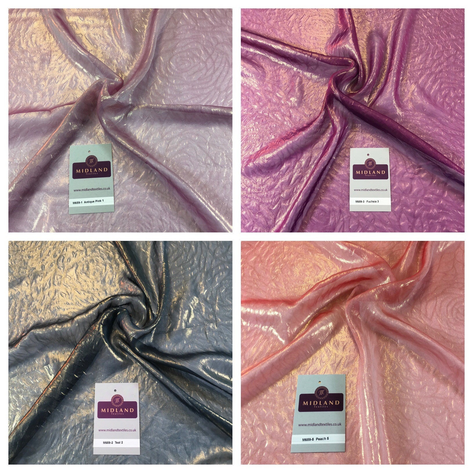 Lightweight Marble Gold Shimmer embossed foil Chiffon fabric 58' wide M659 Mtex - Midland Textiles & Fabric