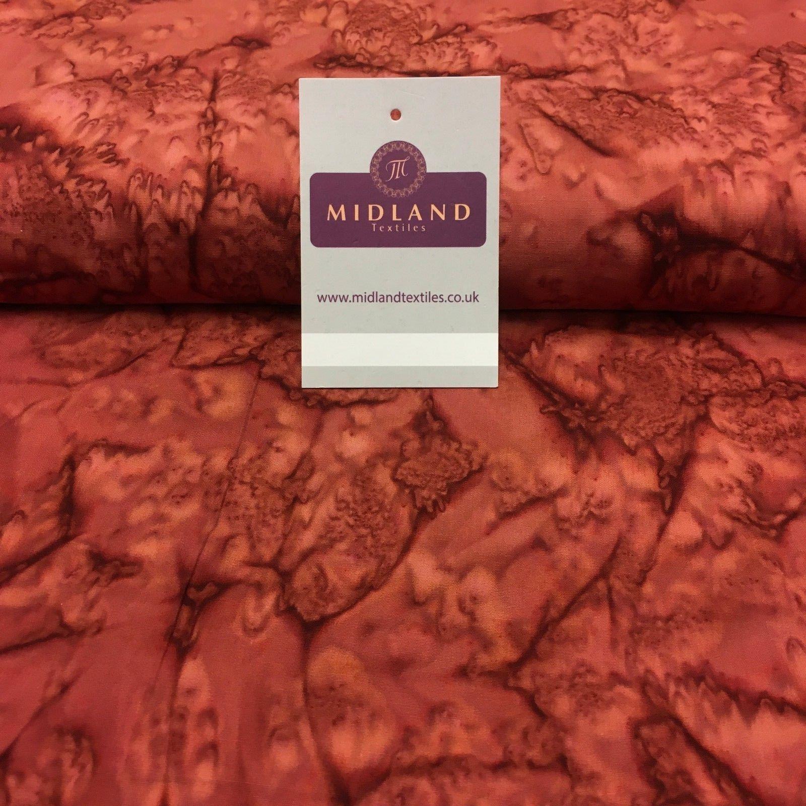 Bali Batik Spike 100% Cotton Patchwork fabric 44' Wide MK904