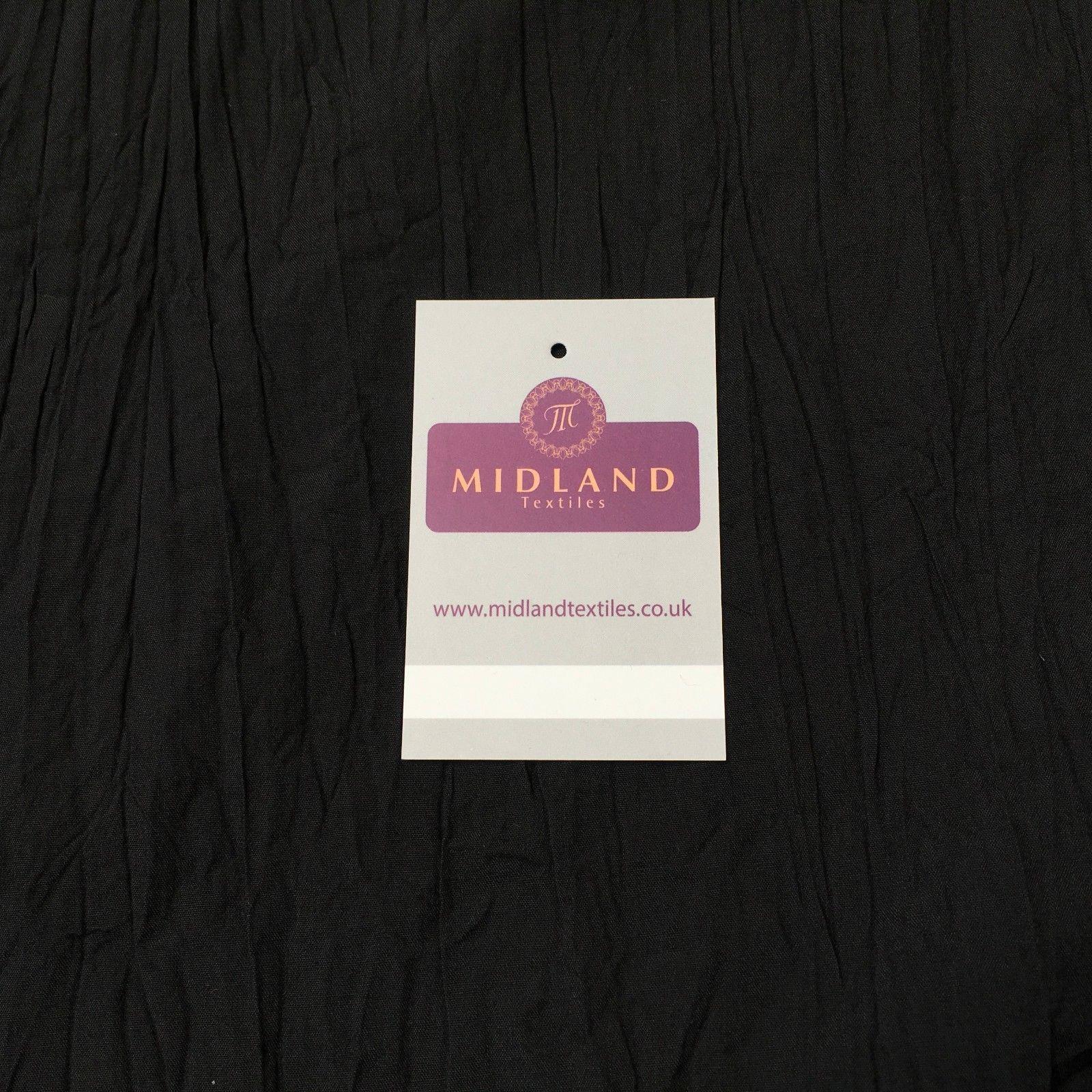 Creased Crushed Cotton Dress Fabric 50' Wide MK919 Mtex