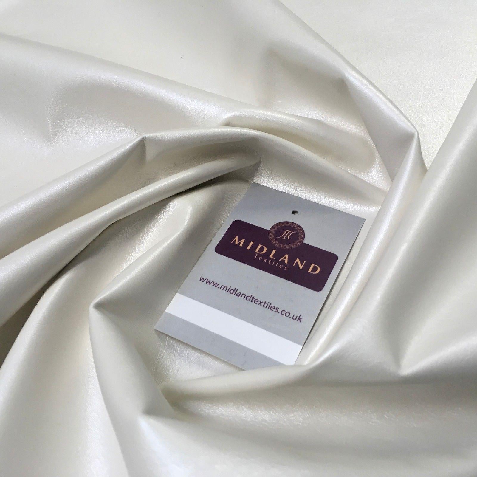 Shiny Metallic 2 way Stretch Leatherette Dress Fabric 55' Wide MK956 Mtex