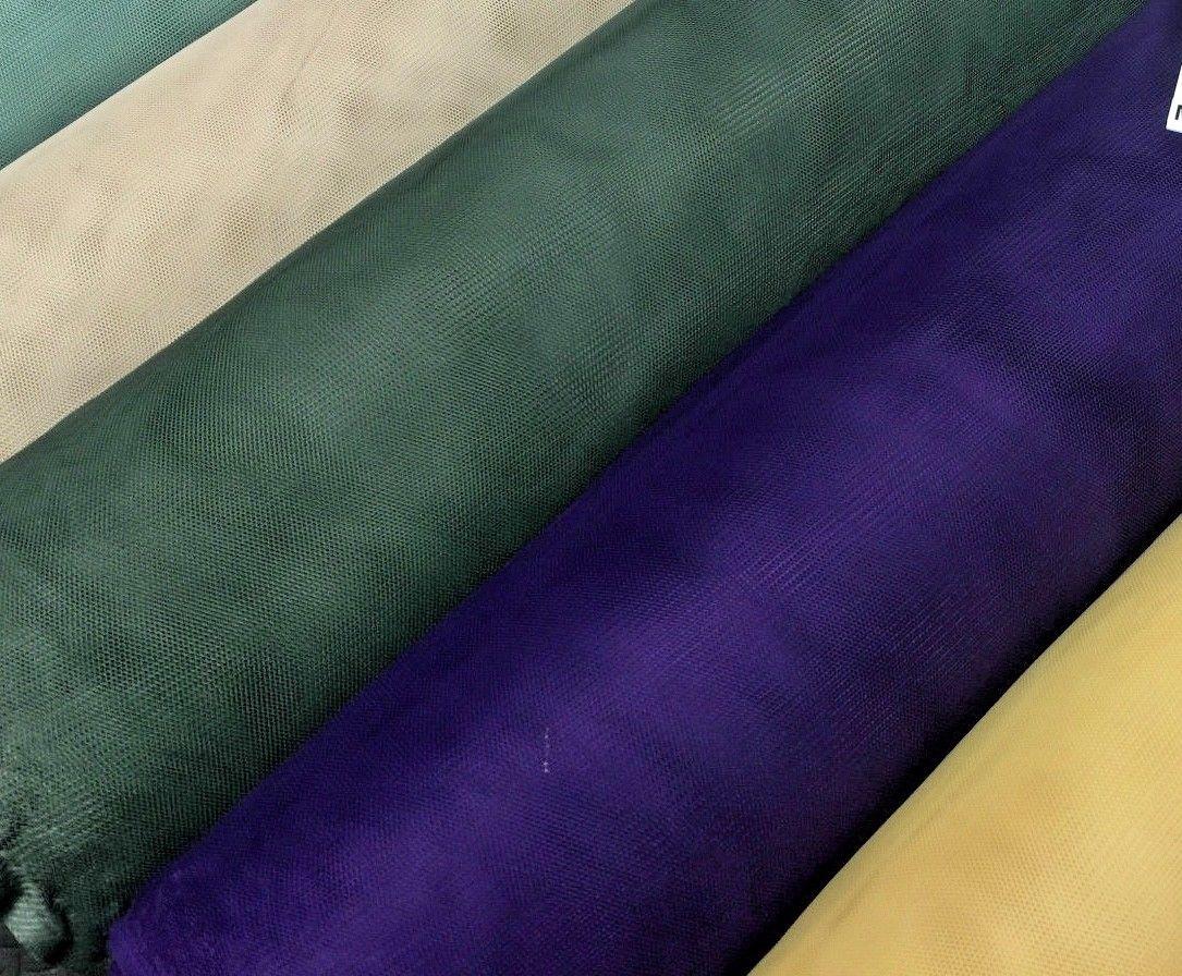 Plain Soft Tulle Dress Net Mesh Bridal Wedding Tutu Fabric 52' wide M506 Mtex