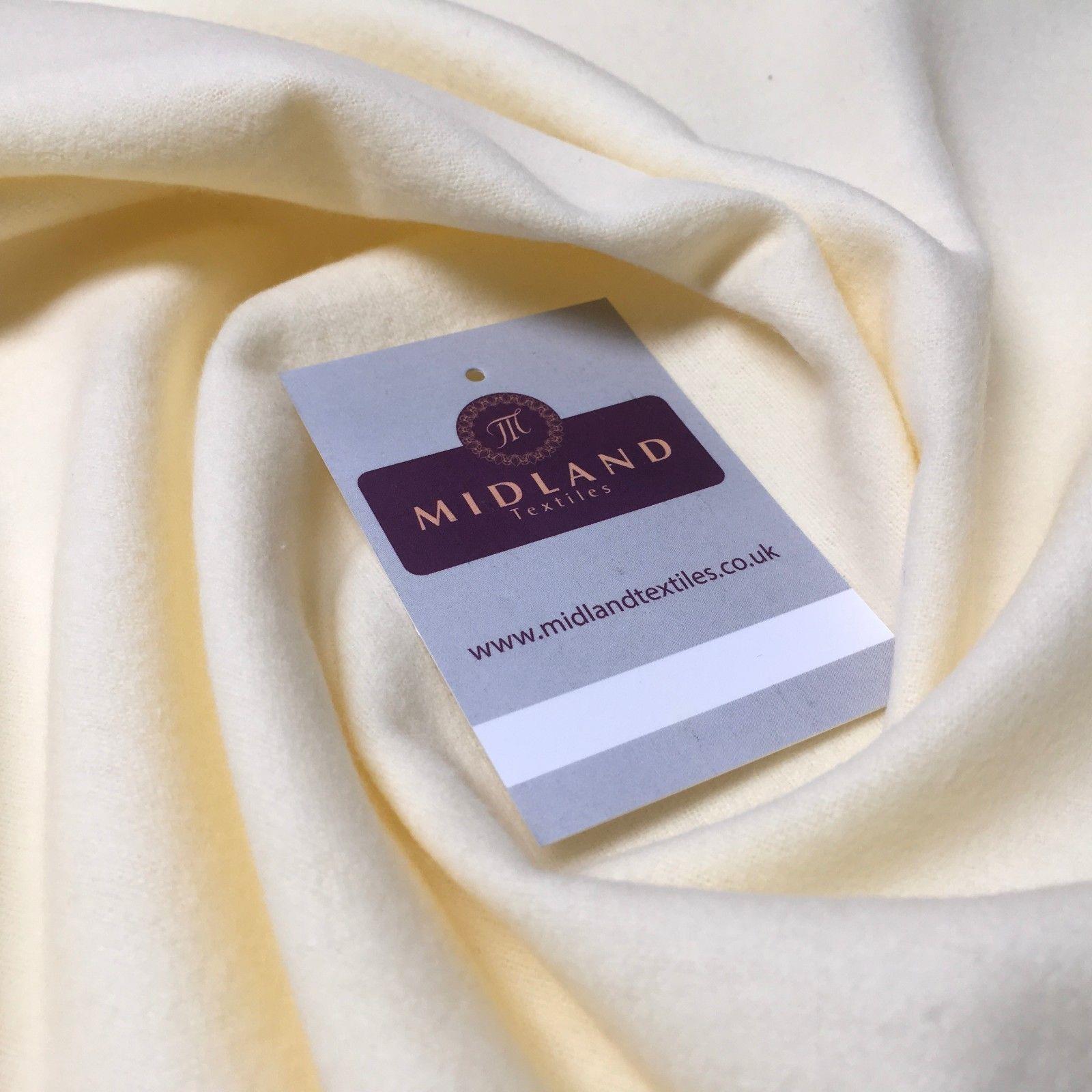 White Cotton Wynciette Soft Brushed Flannel ideal for Nightwear 42' Wide MD977