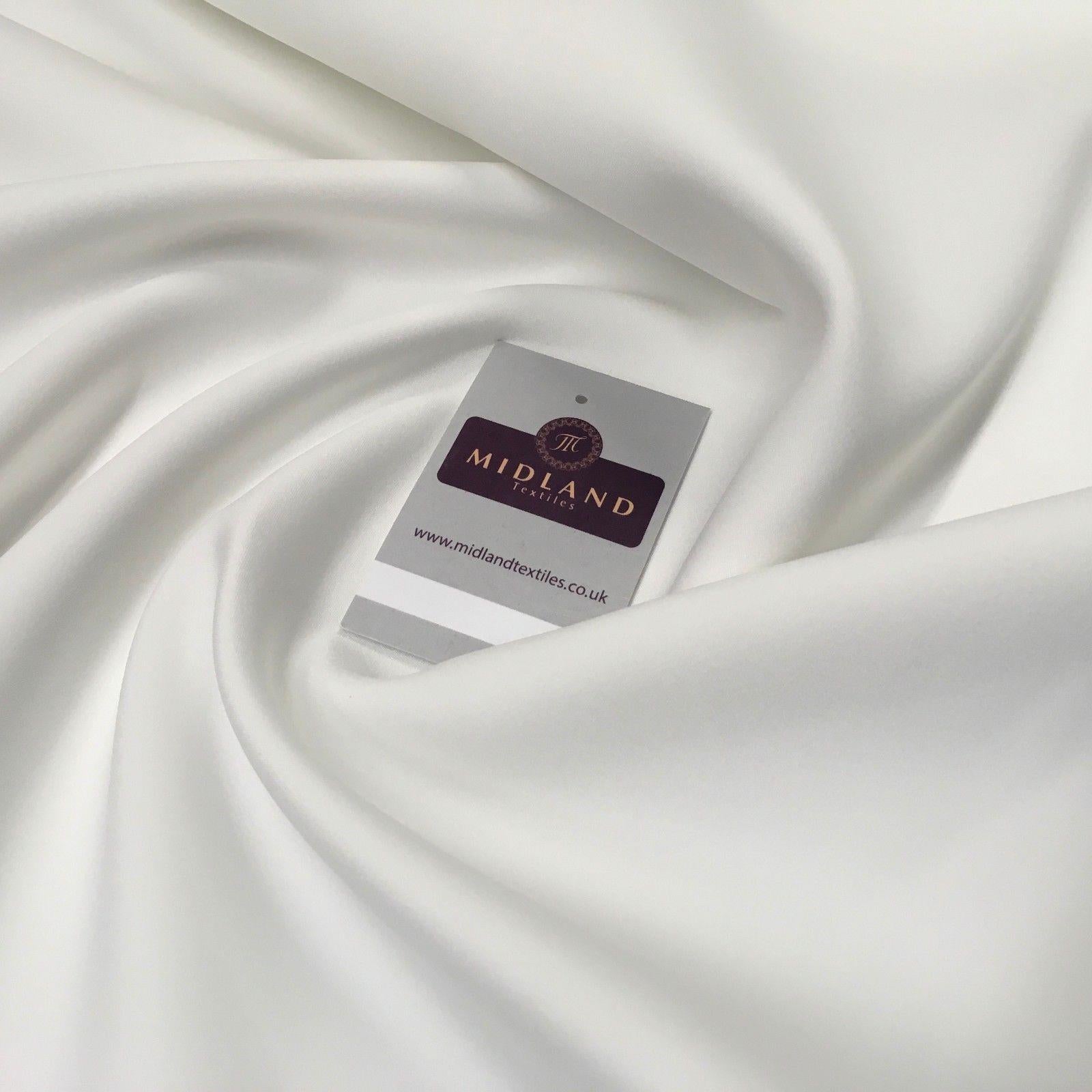 Plain Heavy Weight Neoprene Stretch Dress Fabric 45' Wide MK961 Mtex