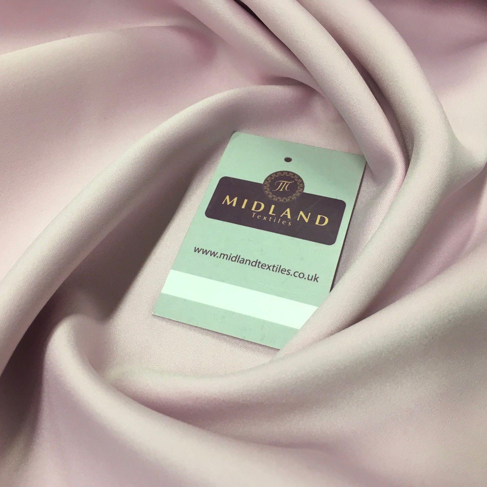 Plain Heavy Weight Neoprene Stretch Dress Fabric 45' Wide MK961 Mtex