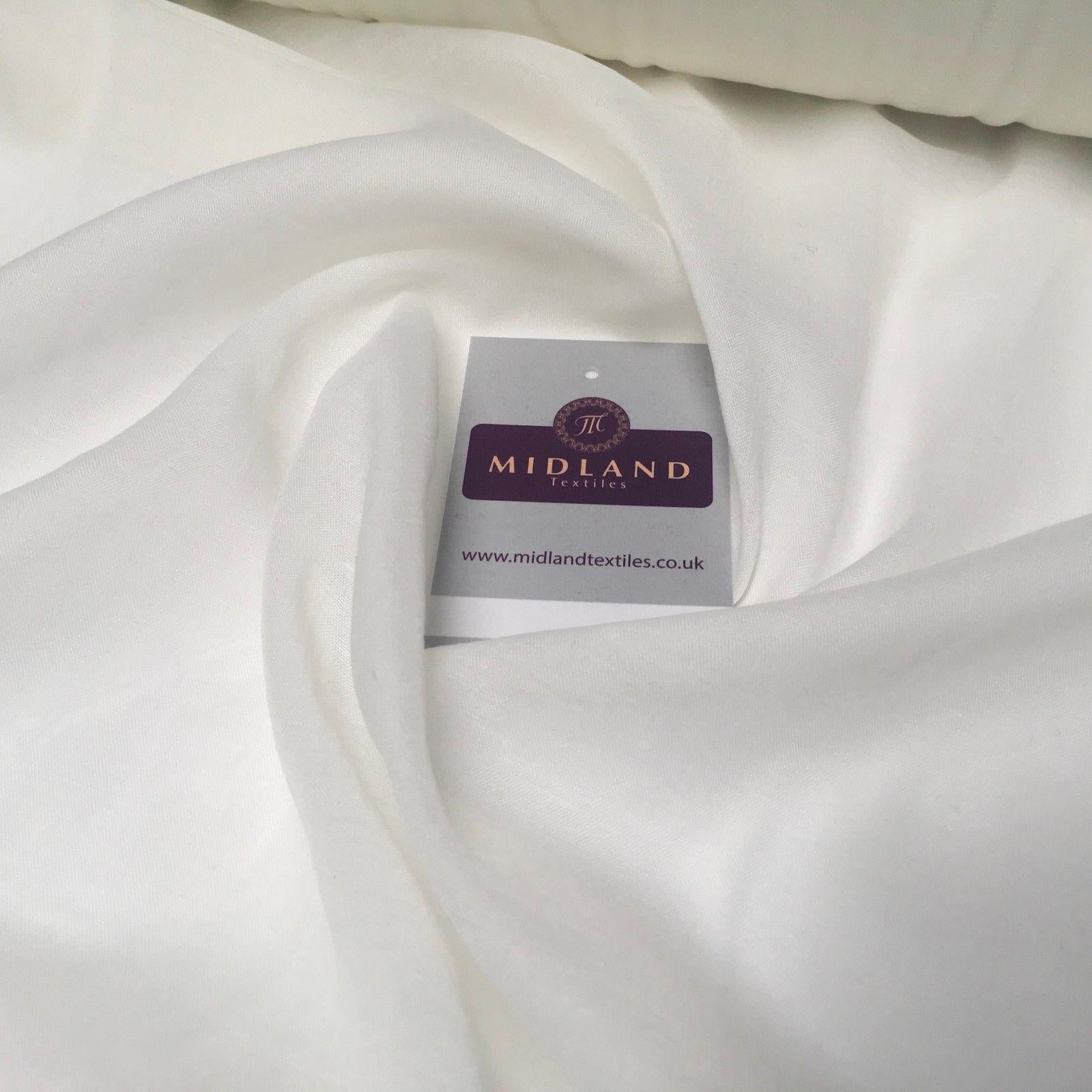 Lightweight soft sheer Poly-voile ideal for curtains and dressmaking 44' M718