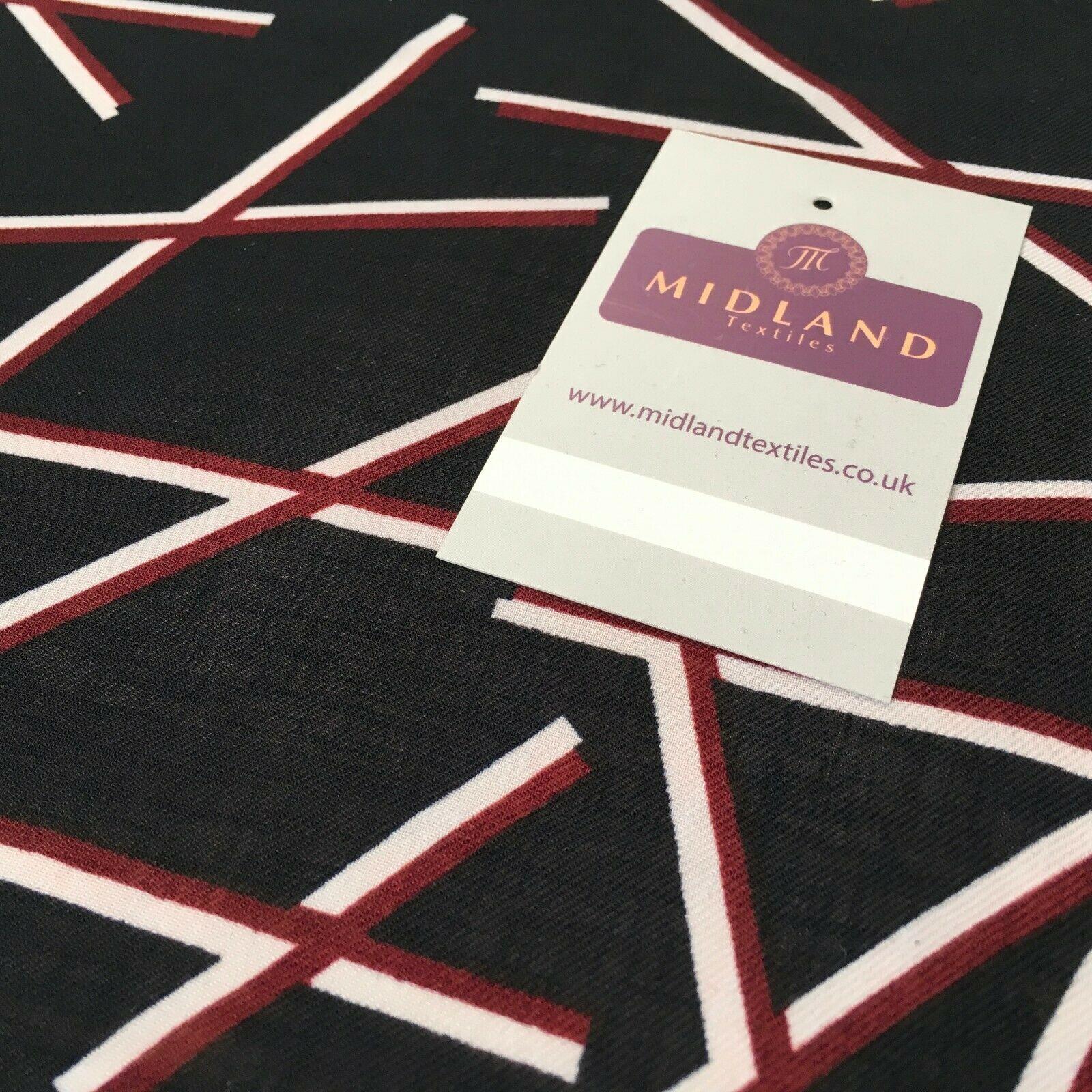 Navy blue Georgette crepe Linen effect Fabric 150cm wide MK1095-6 Mtex