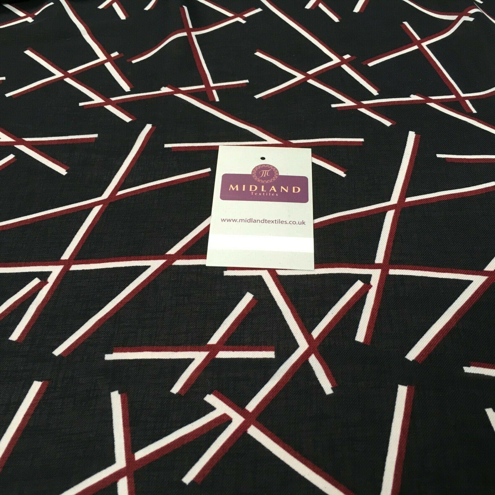 Navy blue Georgette crepe Linen effect Fabric 150cm wide MK1095-6 Mtex