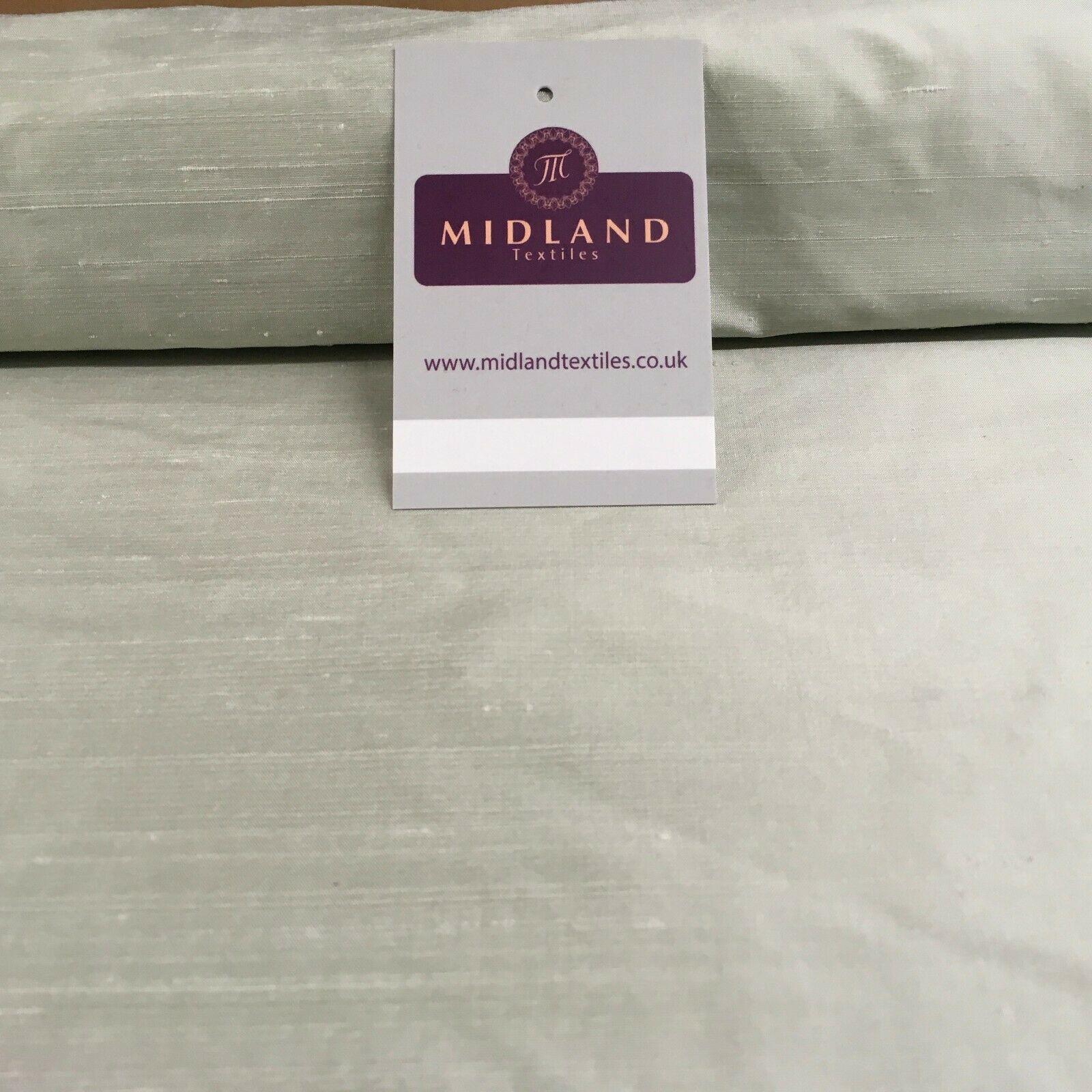 Raw Silk Power Loom Dupion Fabric 44' Wide Sold By Half Metre M1143 Mtex