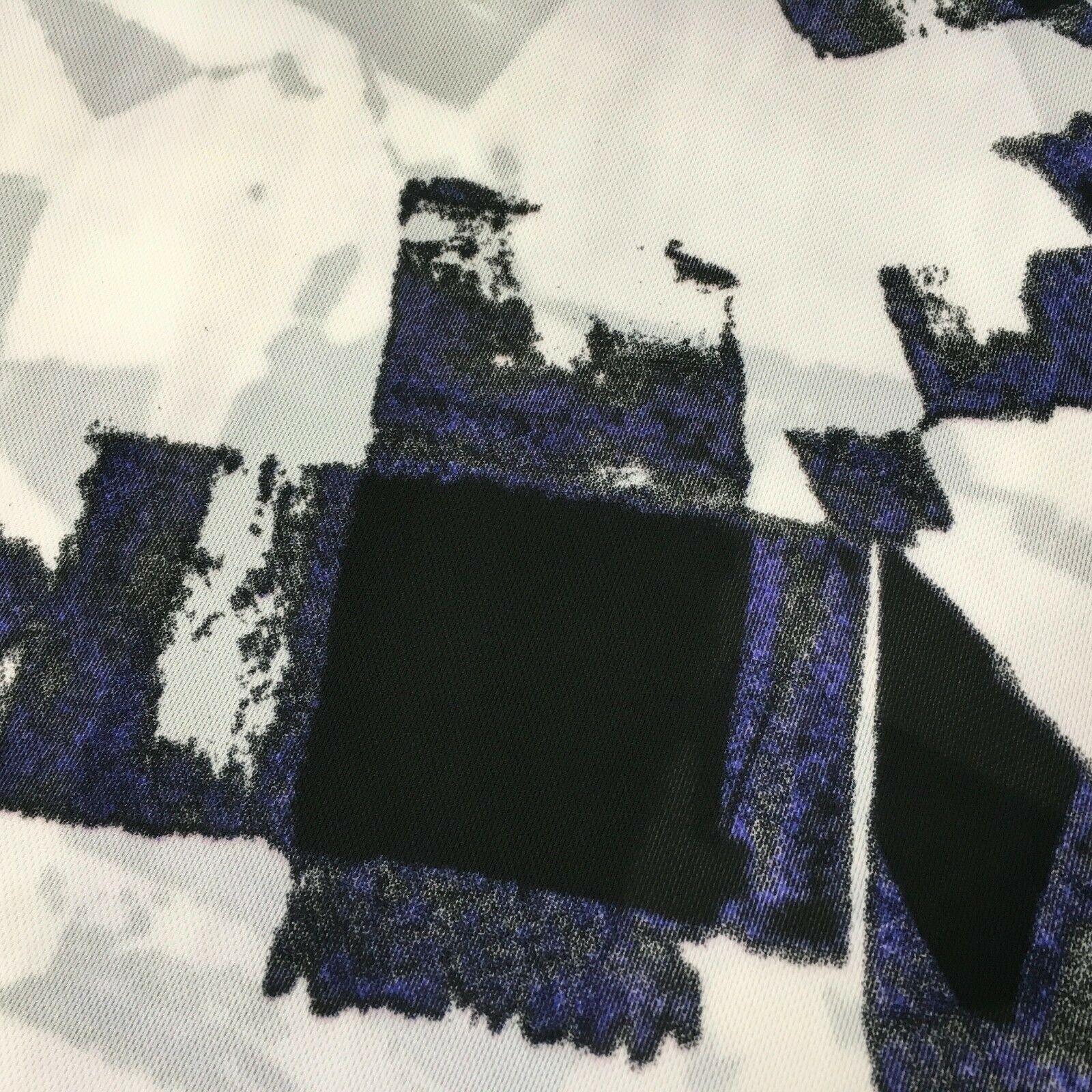 Purple Abstract soft Georgette twist voile Dress Fabric 147cm MK1185-11