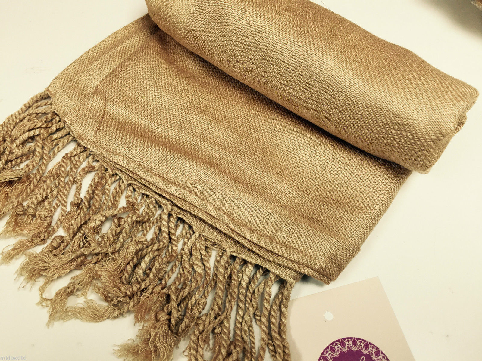 Ladies Pashmina Pashmeena Shawl Hijab Scarf Many colours Wrap stole M415 Mtex