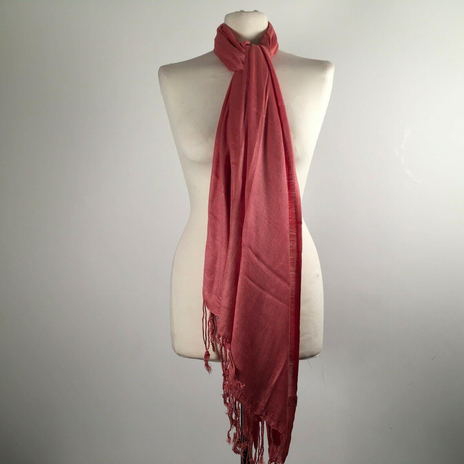 Ladies Pashmina Pashmeena Shawl Hijab Scarf Many colours Wrap stole M415 Mtex