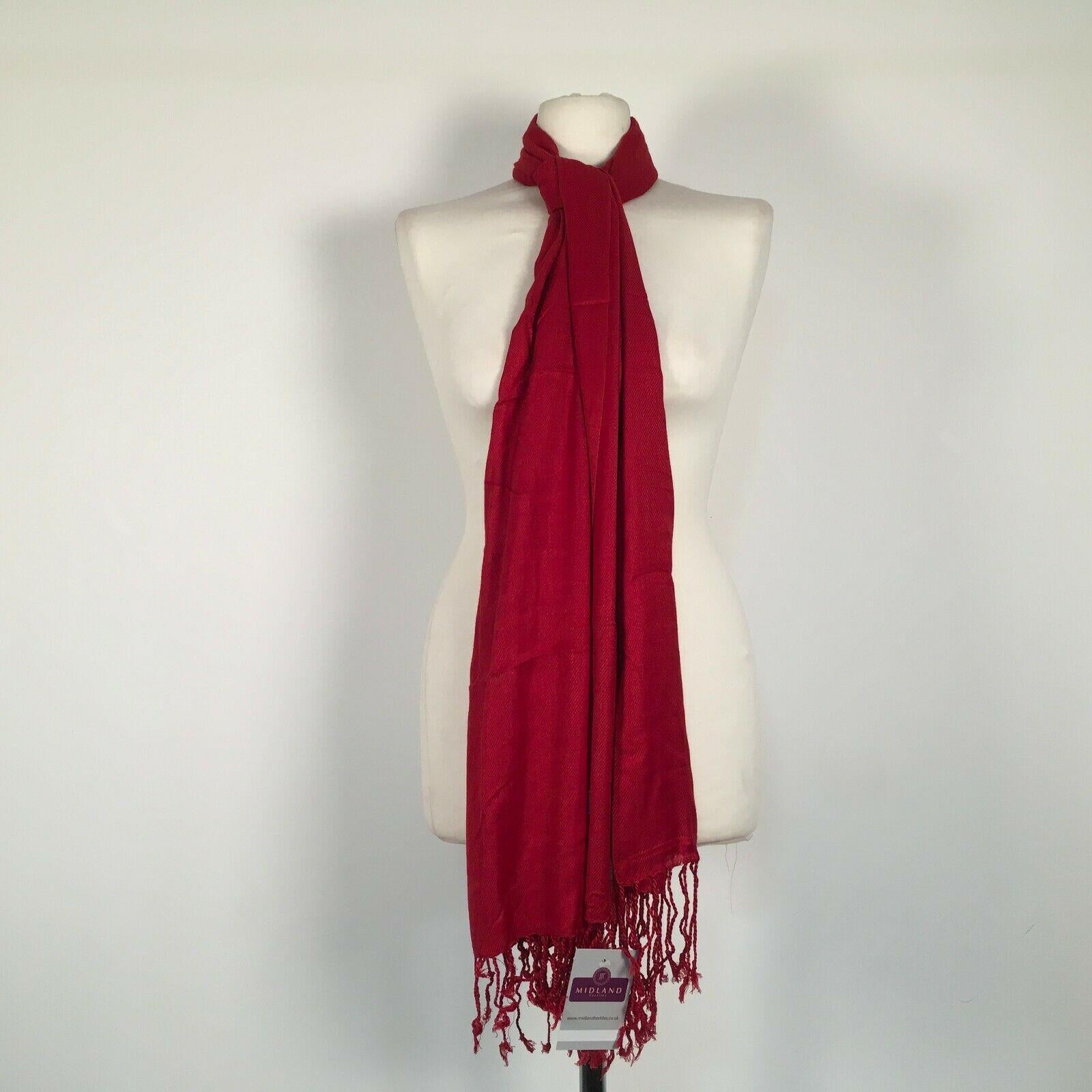 Ladies Pashmina Pashmeena Shawl Hijab Scarf Many colours Wrap stole M415 Mtex