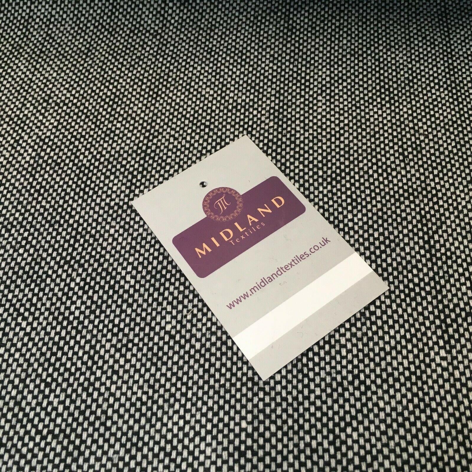 Grey wool blend Melton Coating Poly Boucle Fabric 147 cm MK1194-3 Mtex