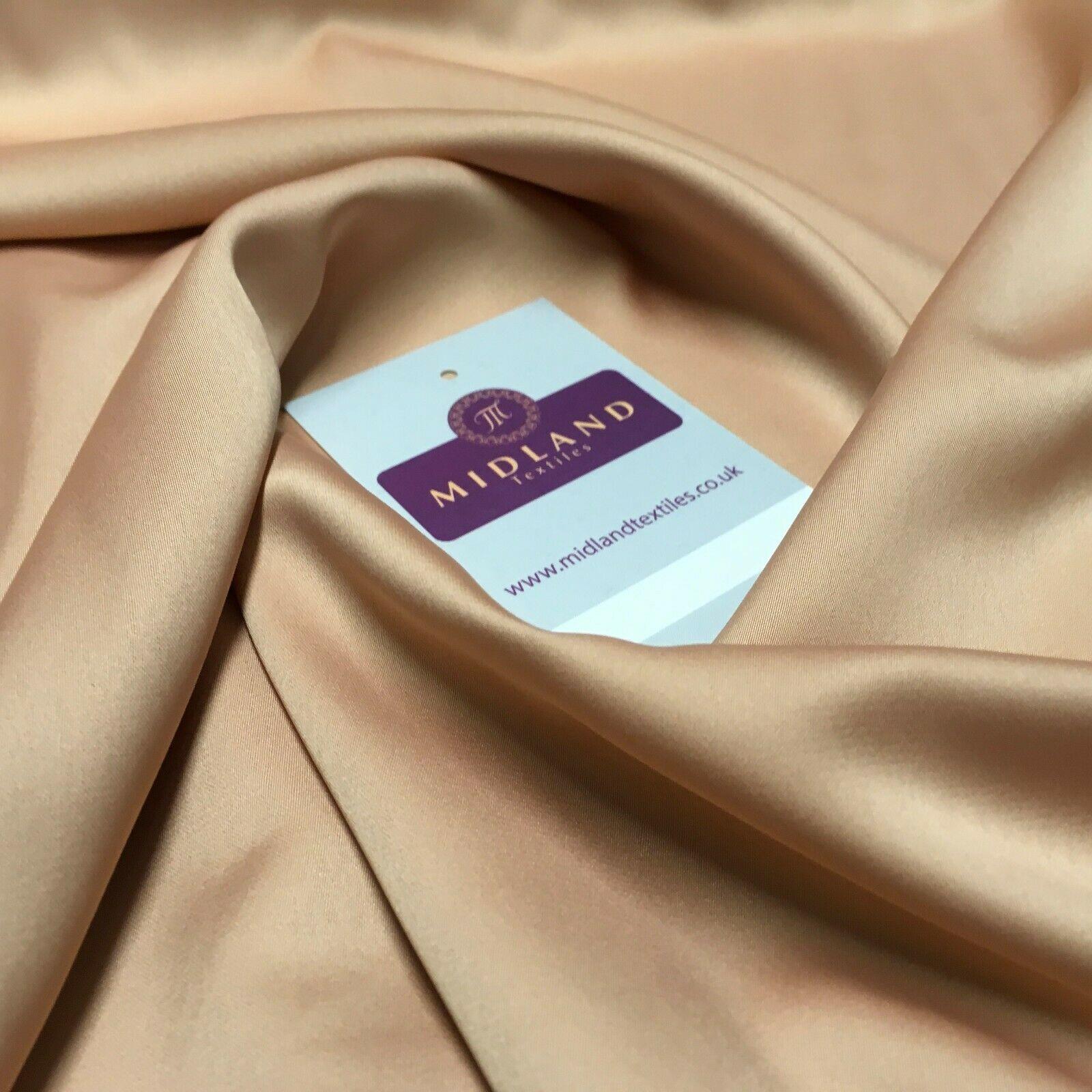 Matt flowy Milano Sateen Satin Dress Fabric 150cm M1205 Mtex