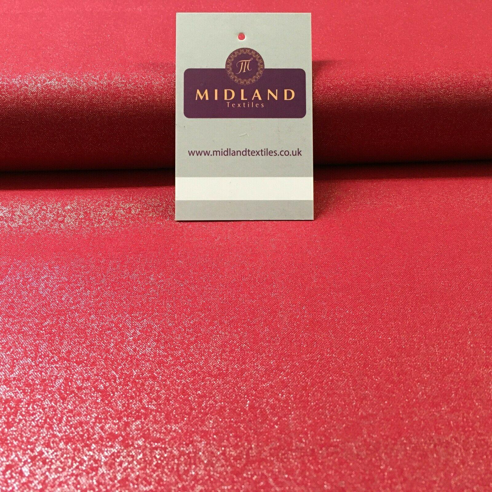 Silver Shimmer Foil on Berry colour Craft 100% Cotton 110cm MK1332