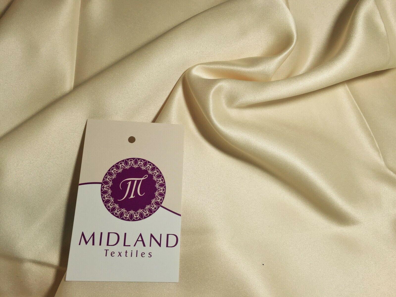 Peau-De-Soie medium weight Matt Satin wedding dresses fabric 58' Wide MK965