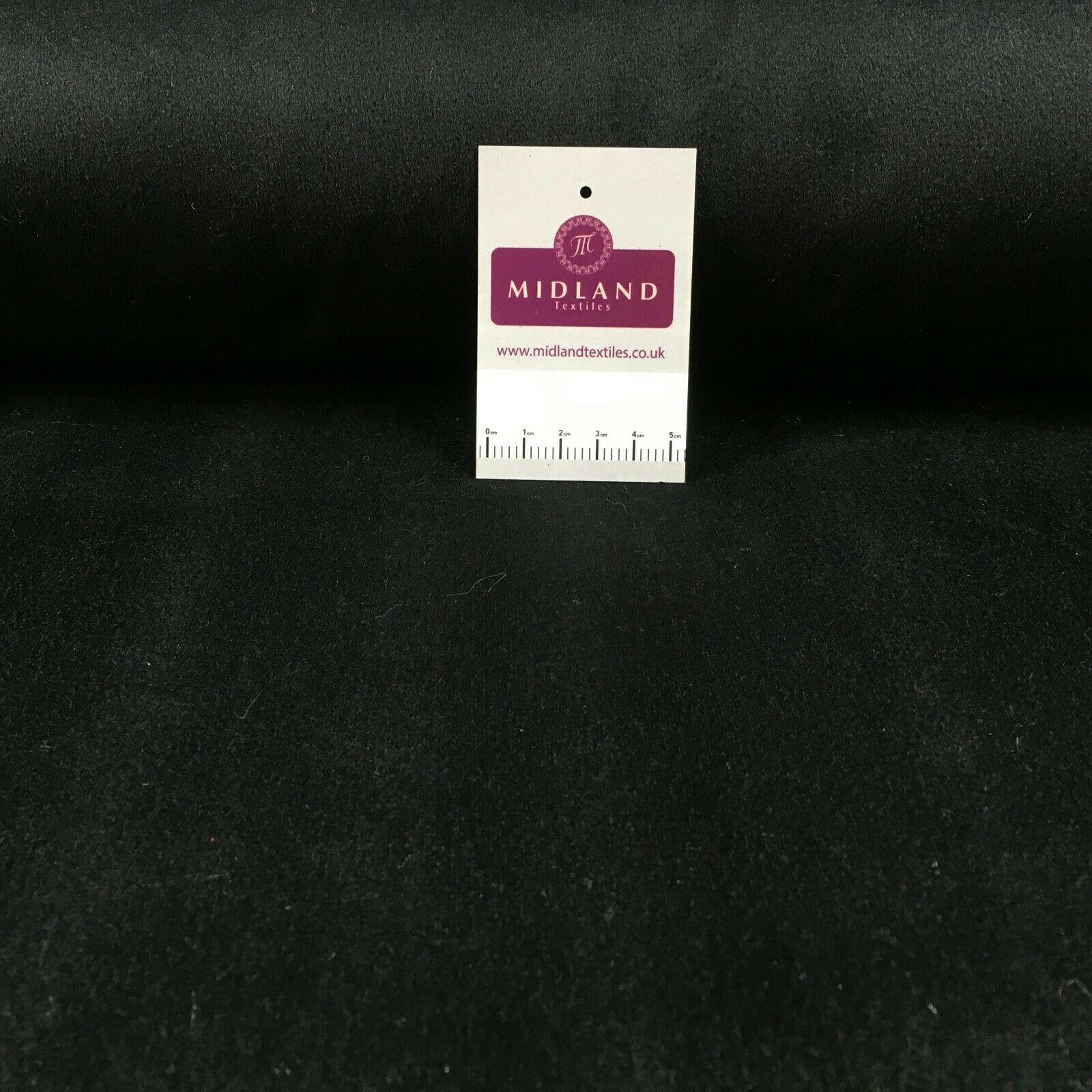 Plain Soft Velour Fabric 150 cm MK1382 Mtex