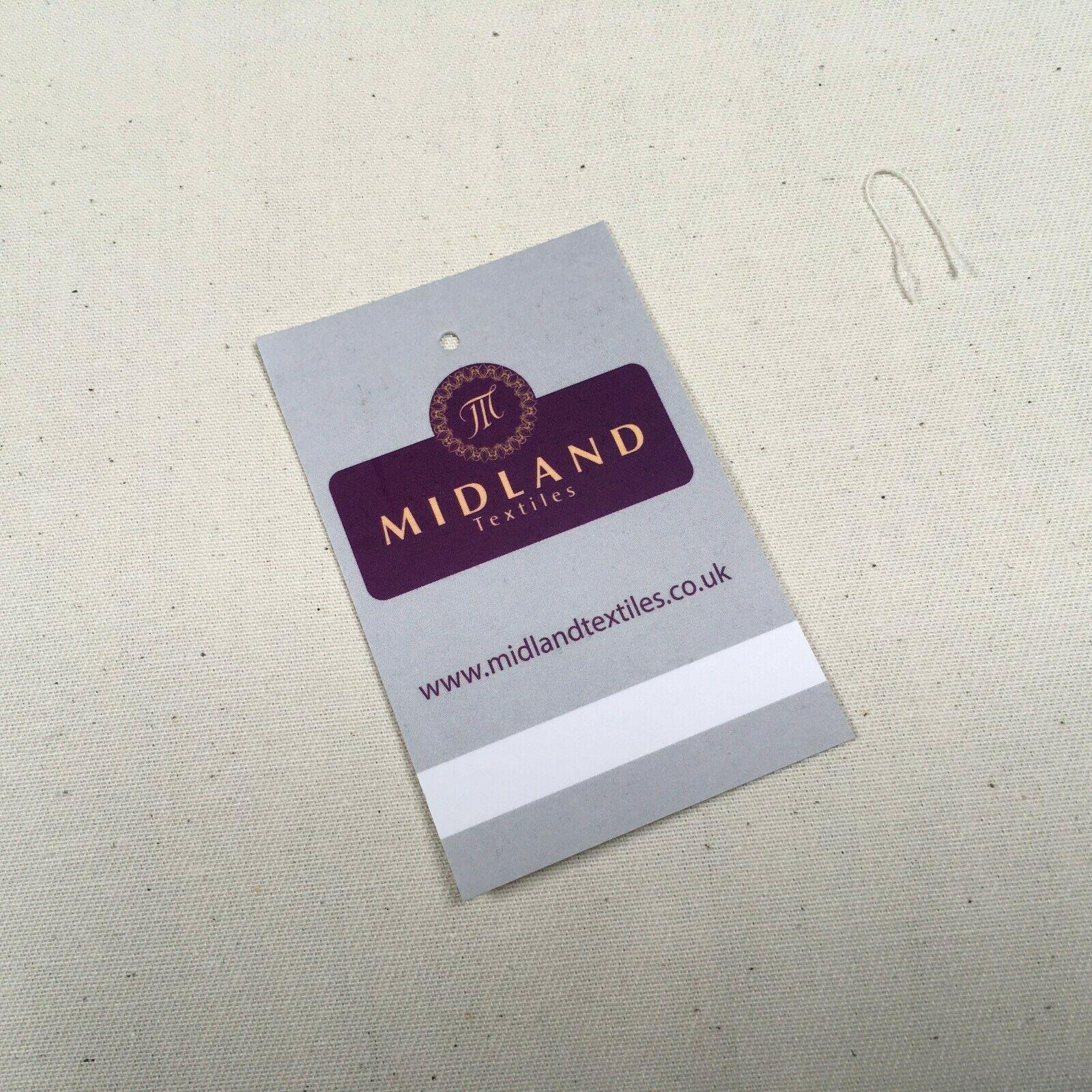 Natural Bull Denim Loom state Heavy Calico Fabric 150cm Wide MS1353