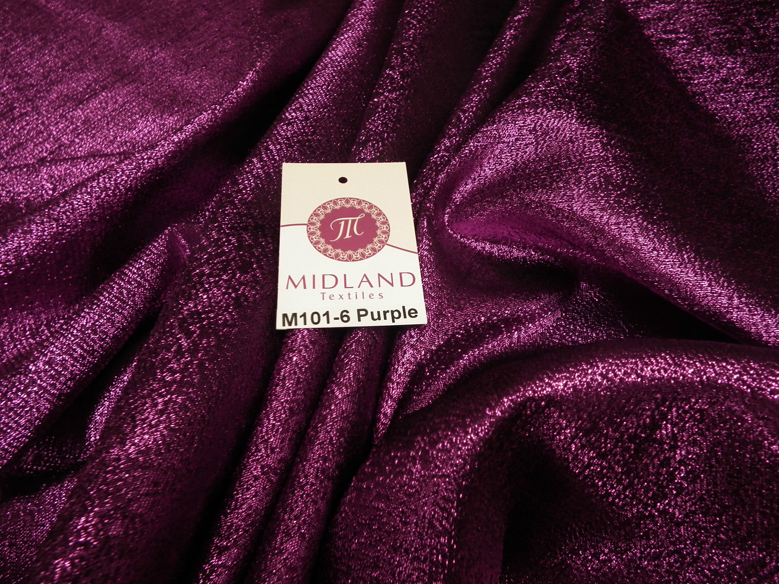 Metallic Shiny Tissue Lame Craft and Dress Fabric 55' wide M101 Mtex