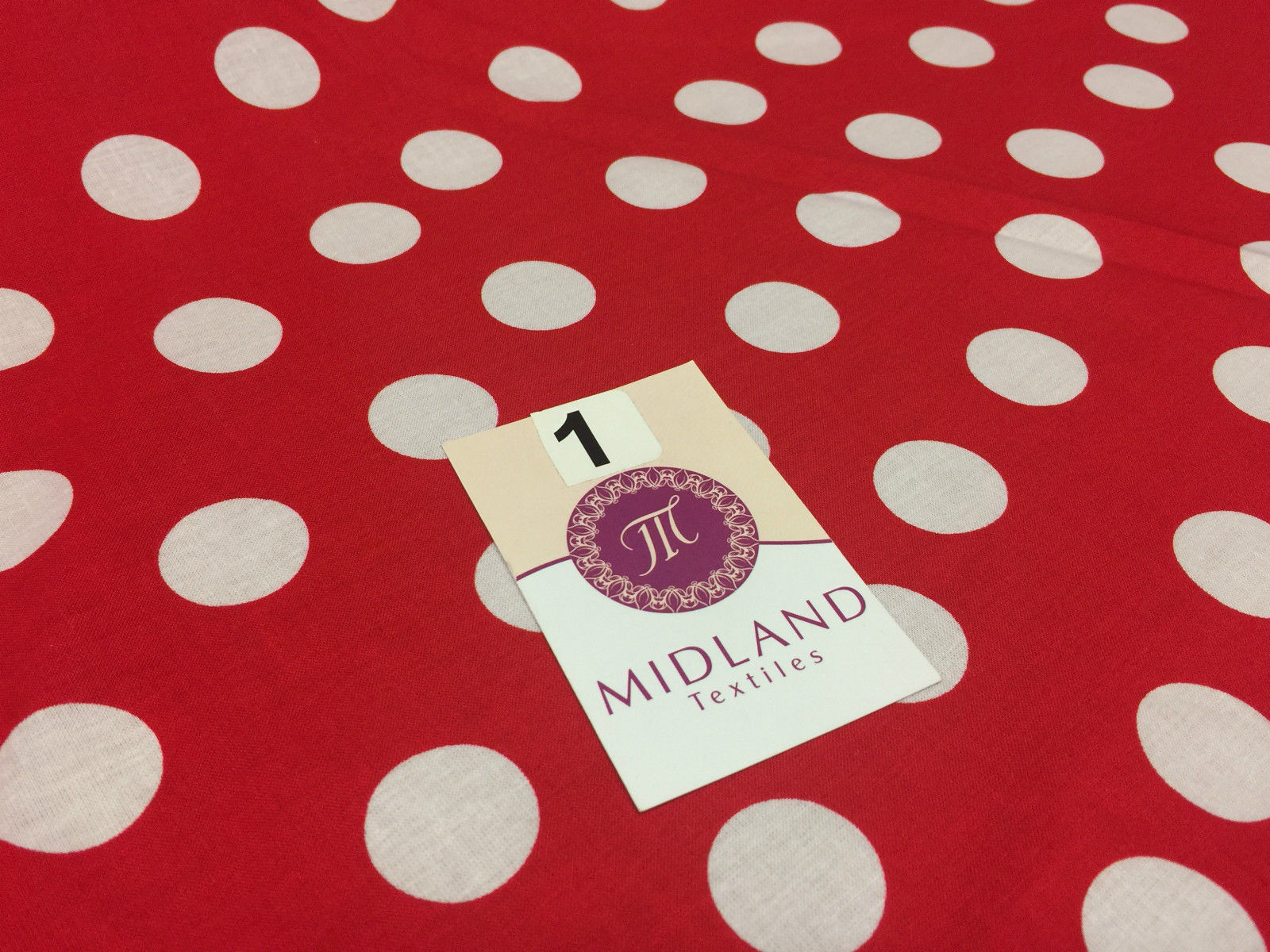 Polka Dot Spot 100% Cotton Fabric 58' sold by Metre Mtex M144