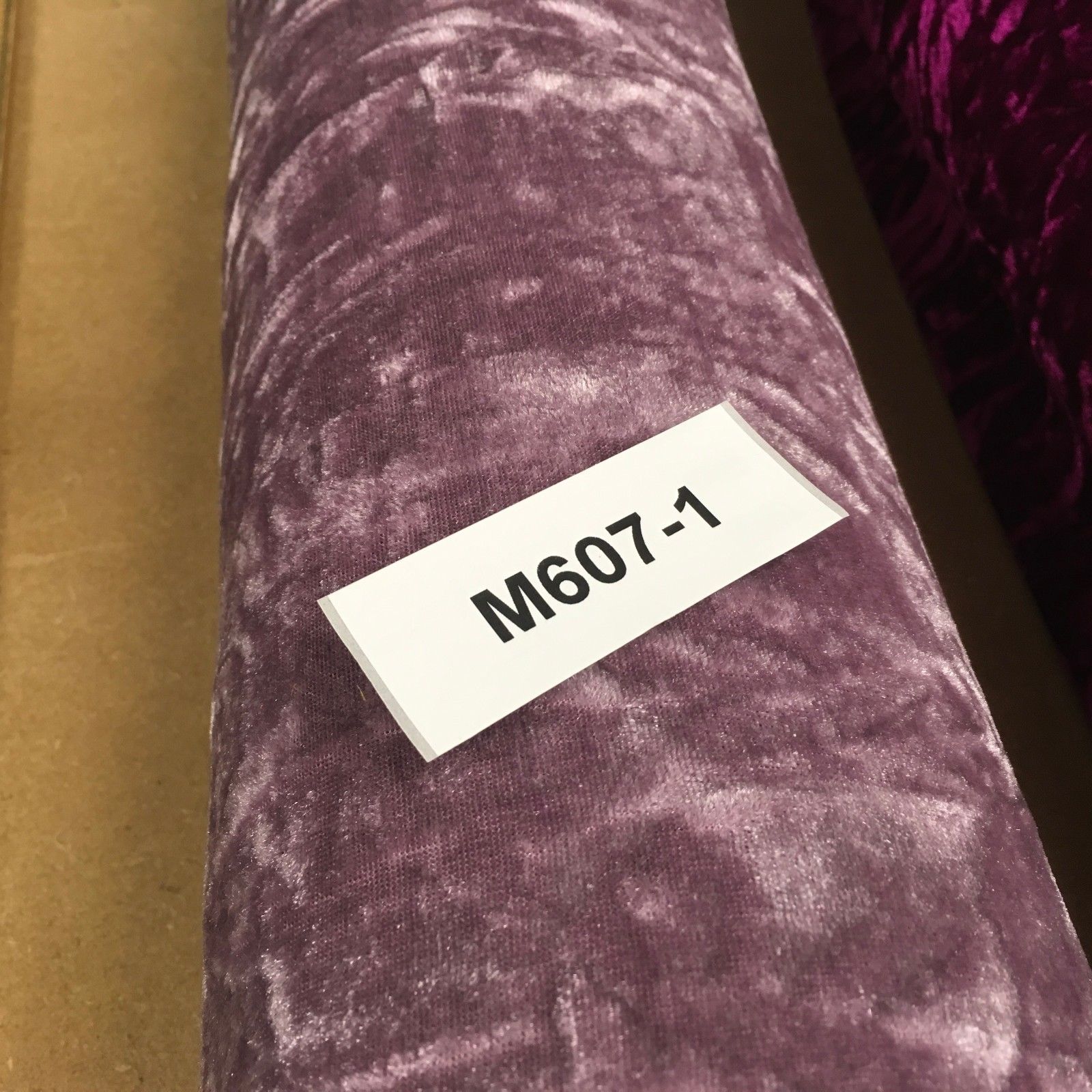 Crushed Creased Ice Velvet One way stretch Dress Fabric 58' M607 Mtex