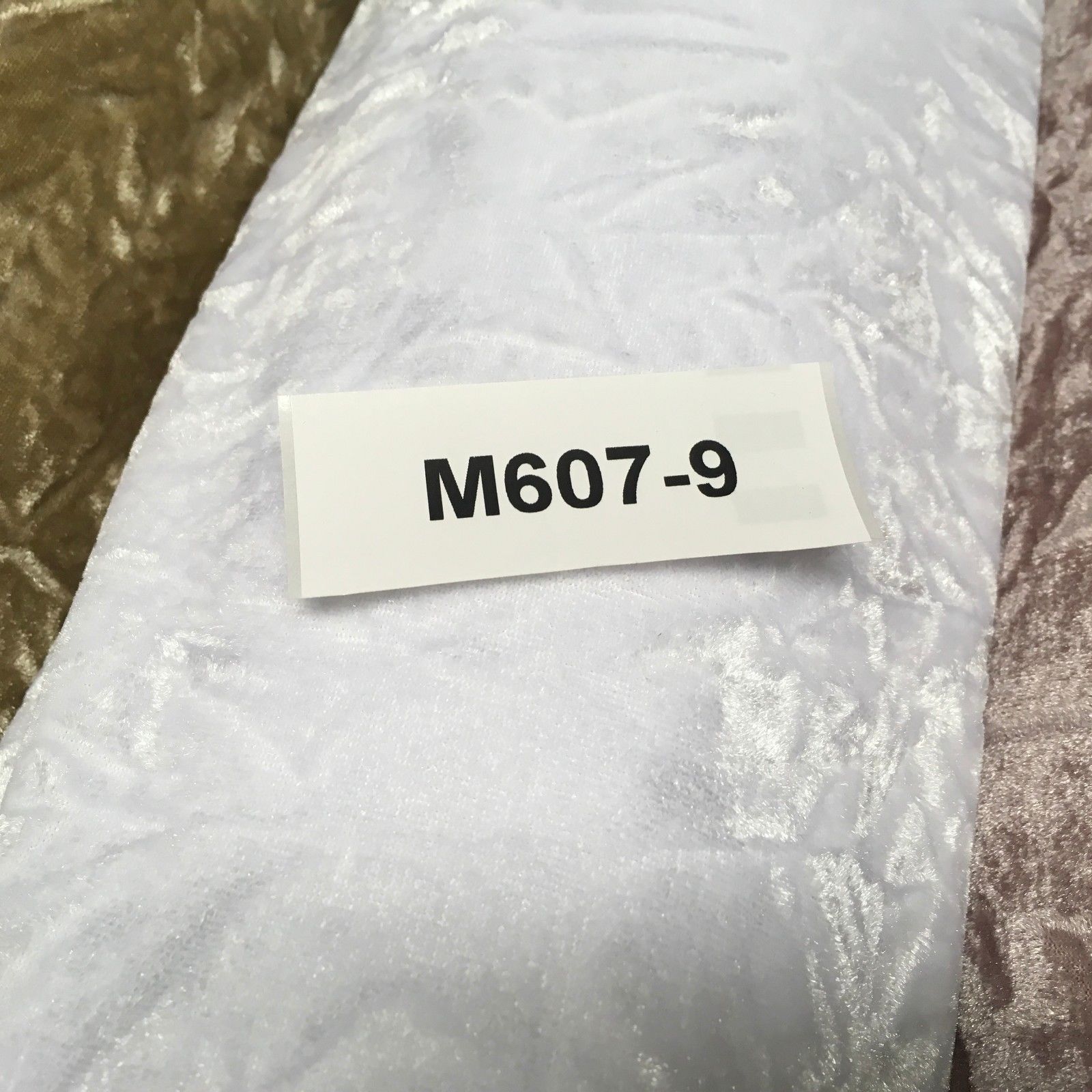 Crushed Creased Ice Velvet One way stretch Dress Fabric 58' M607 Mtex
