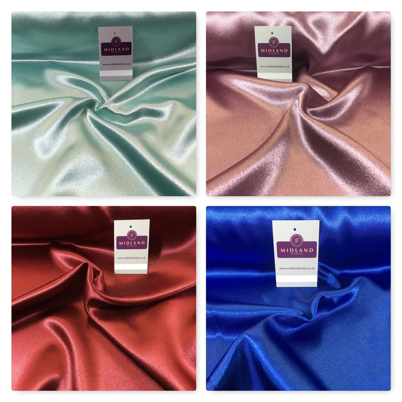 Luxury Silky Crepe Back Satin- Dress Wedding Prom Bridal 45'  M686 Mtex