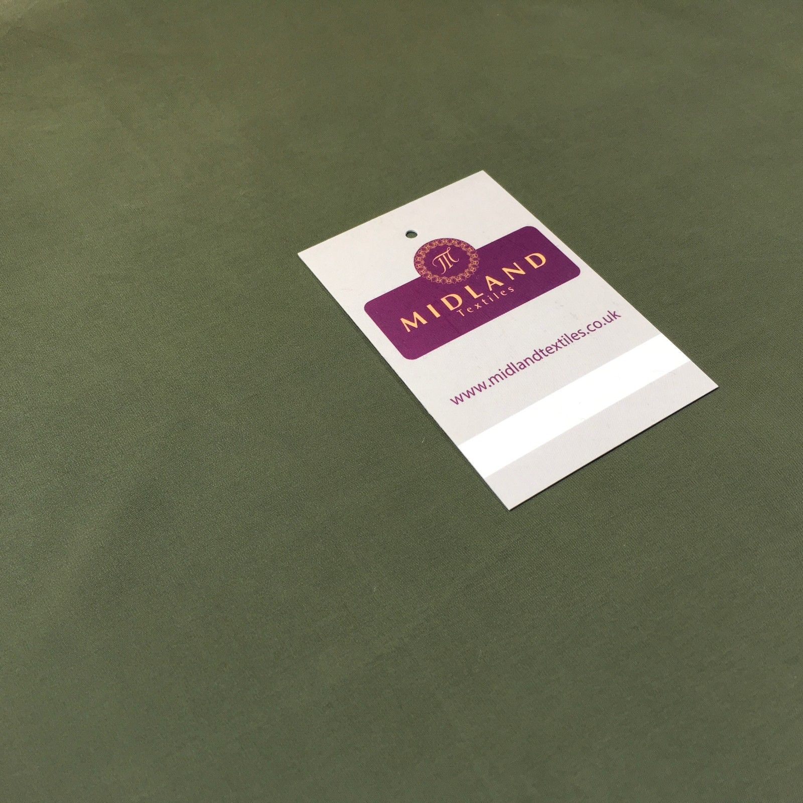 Lightweight Olive Green Elastane stretch Polyester 58' wide M720-38 Mtex
