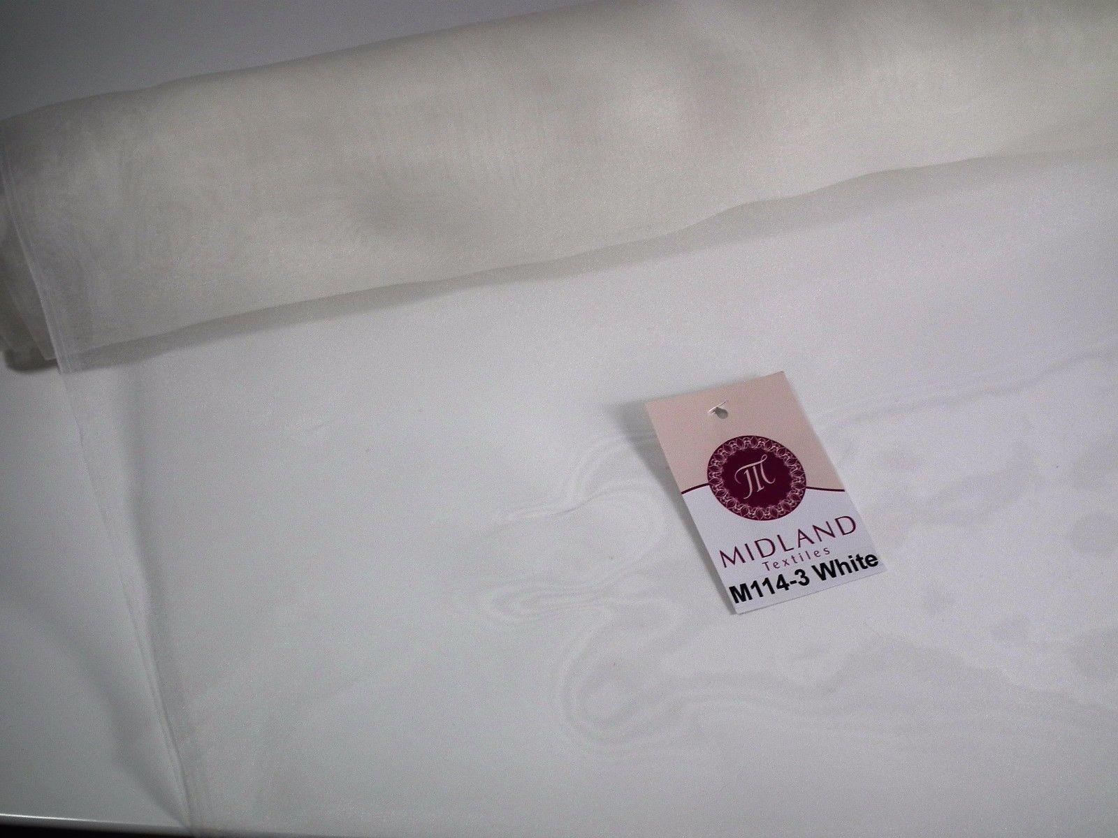 Organza Sheer Fabric Wedding Chair Sash Bows Table Runner 58' M114 Mtex