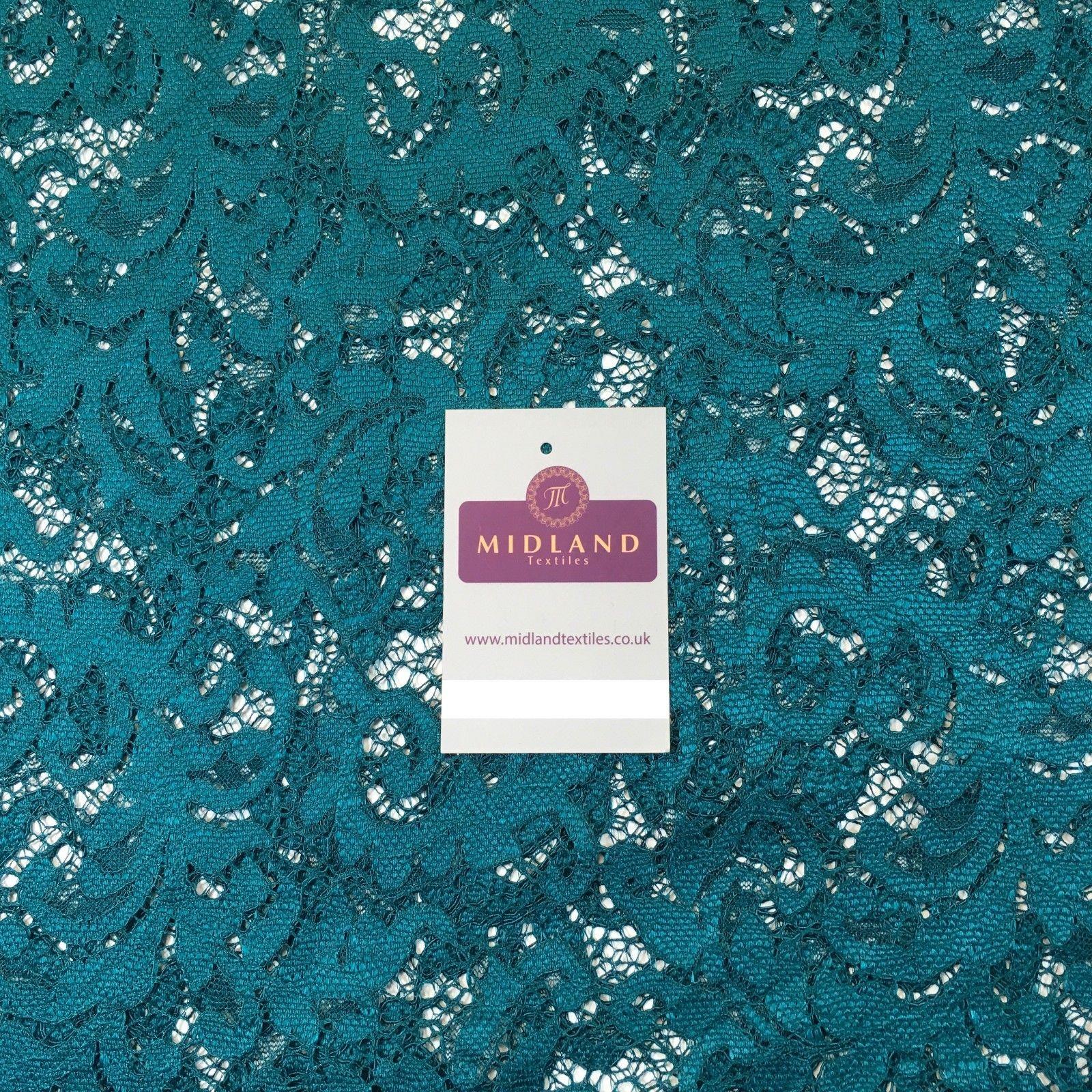 Elegant Soft Corded Raschel Lace - 58' Bridal & Lingerie Fabric M770