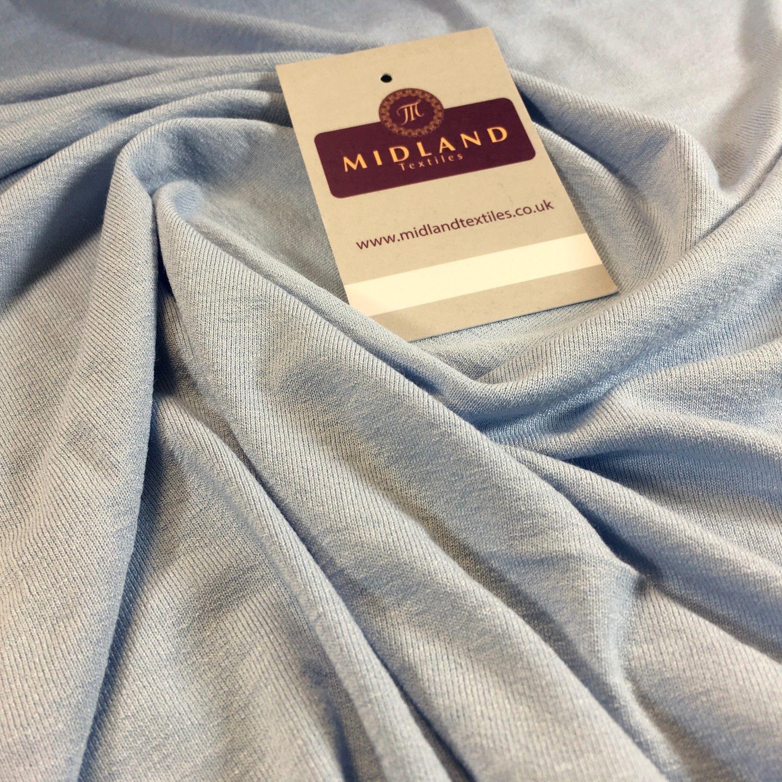 Pale Blue cotton jersey stretch dress fabric 58' M720-58 Mtex