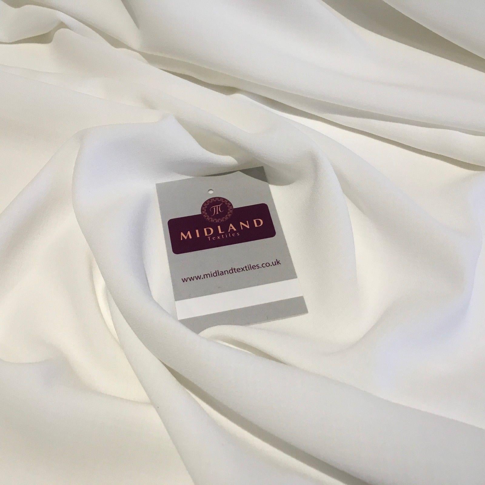 Peach Linen Polyester crepe dress fabric 58' MD818 Mtex