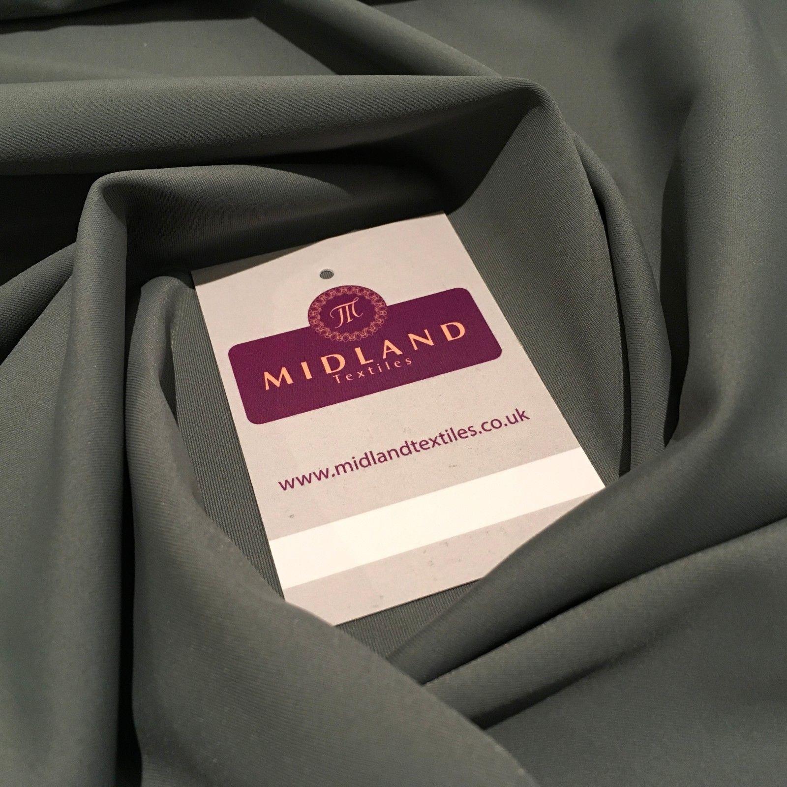 Lightweight Scuba Jersey 4 way stretch spandex fabric 58' Wide MR819 Mtex