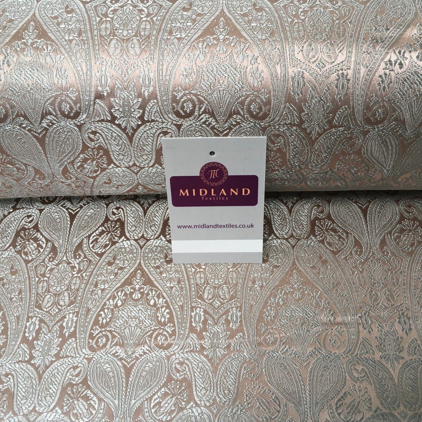 Paisley Ornamental Jacquard Waistcoat, Jacket Brocade Fabric 44' Wide Mtex MK855