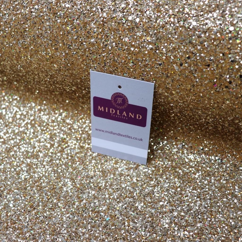 Glitter Fabric Jazz Large Flakes fabric per metre 54' Wide MK859 Mtex