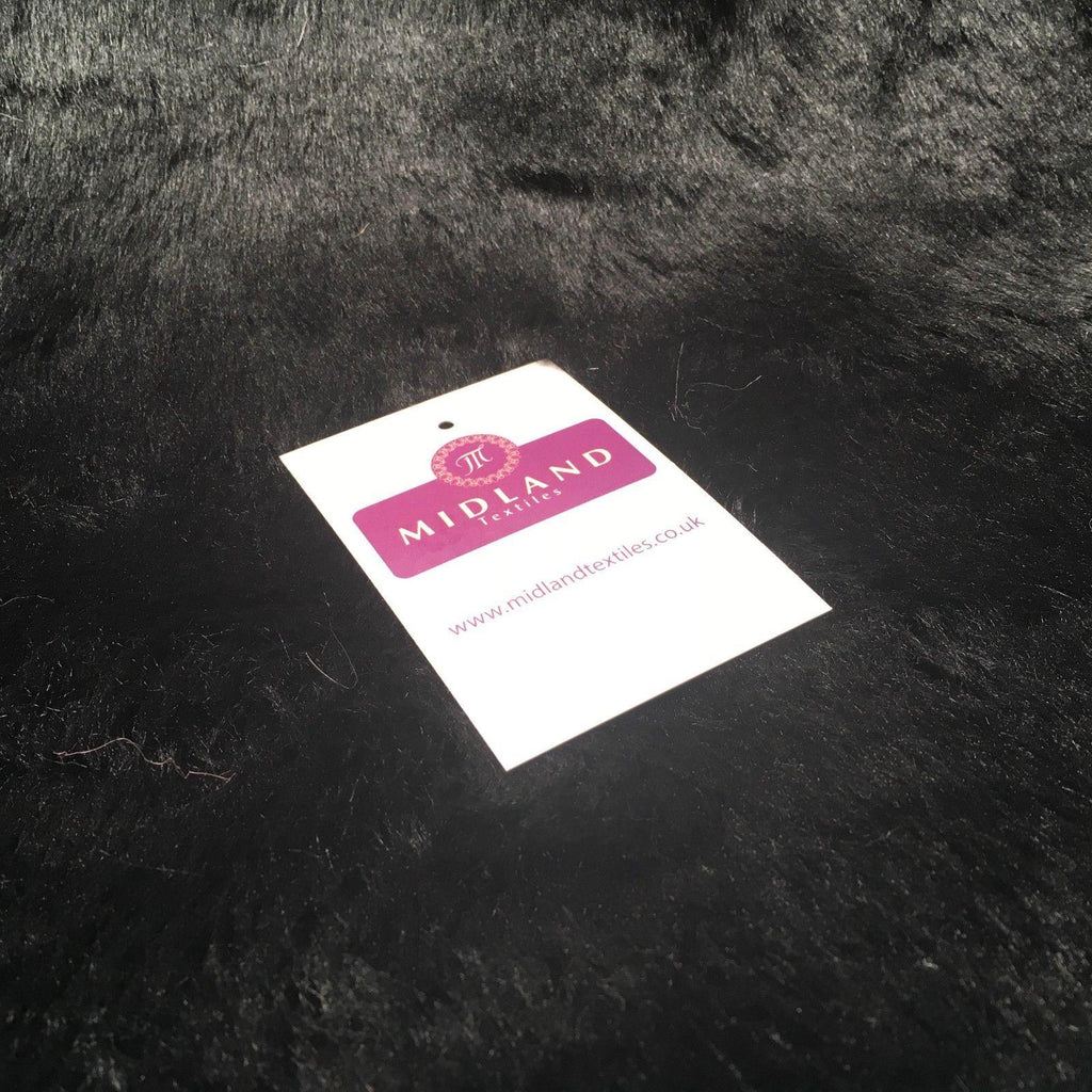 Luxury Animal & Plain Faux Fur 25mm soft Pile ideal for throws 58