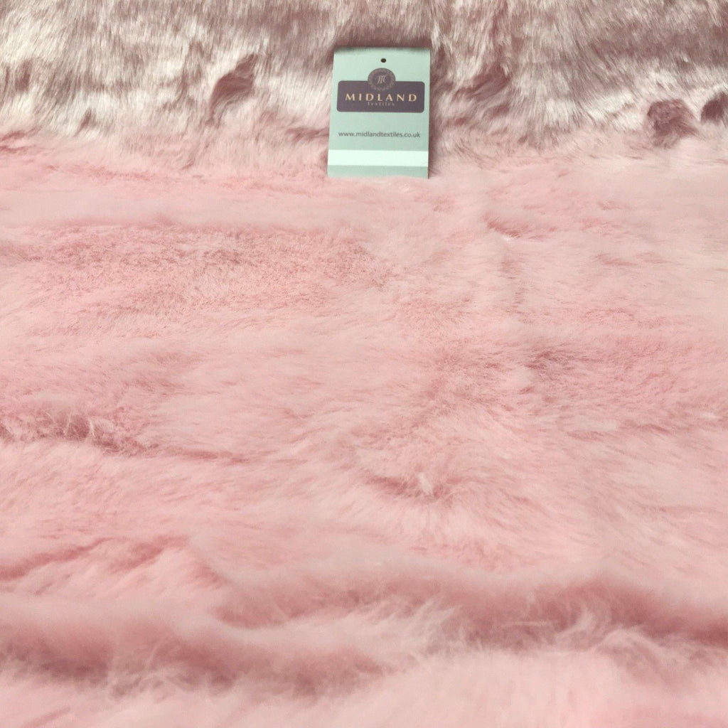 Luxury Animal & Plain Faux Fur 25mm soft Pile ideal for throws 58