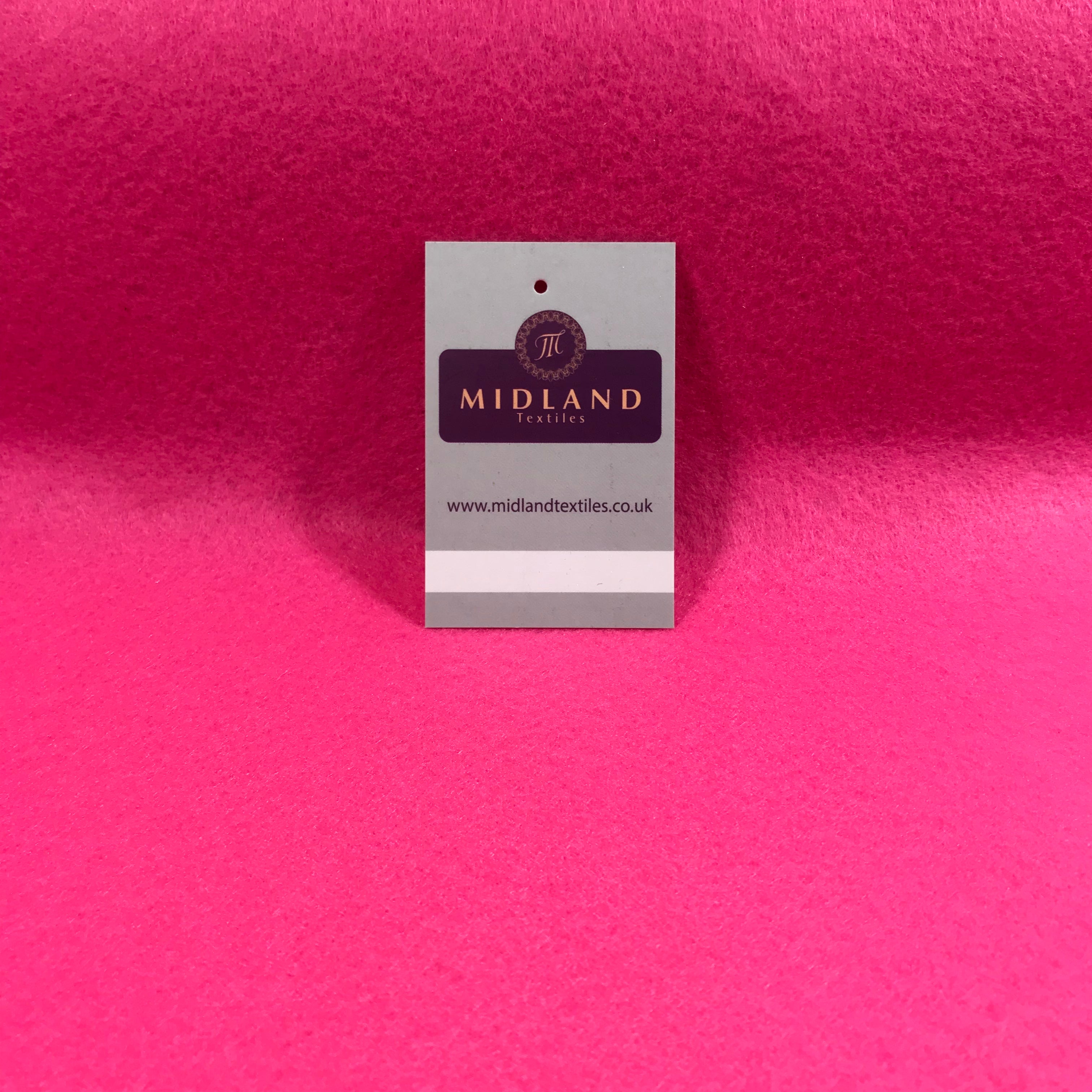 NEW Plain Felt Arts and Craft Fabric 100% Polyester 35' Wide M365 Mtex