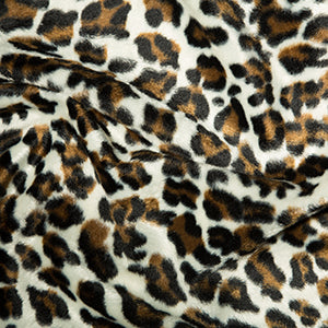 2025 ANIMAL PRINT VELBOA FAUX FUR VELOUR FABRIC CRAFT MATERIAL 60' WIDE M220