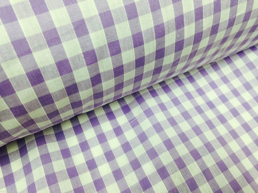 Timeless 1/4 Inch Gingham Fabric Material for Clothing, Aprons, Tablecloths, School Decorations - 44