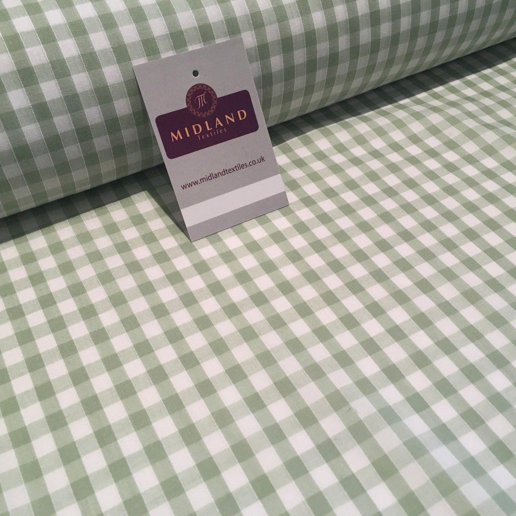 Timeless 1/4 Inch Gingham Fabric Material for Clothing, Aprons, Tablecloths, School Decorations - 44