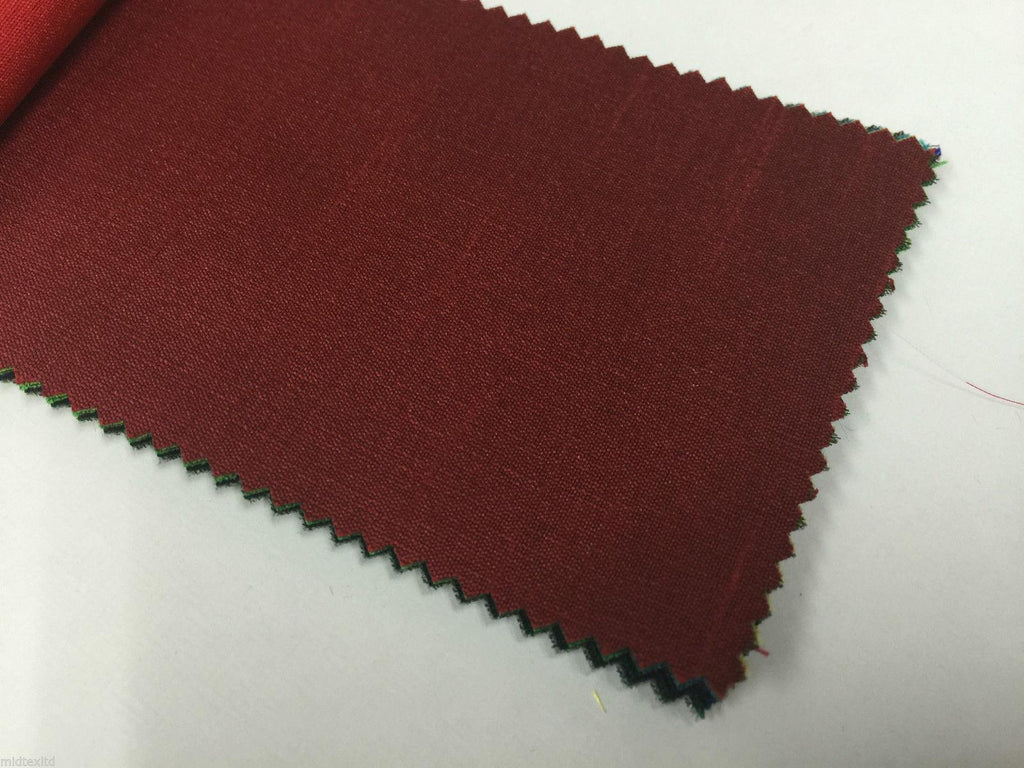 PLAIN FAUX DUPION RAW SILK 100% POLYESTER FABRIC M410 Mtex