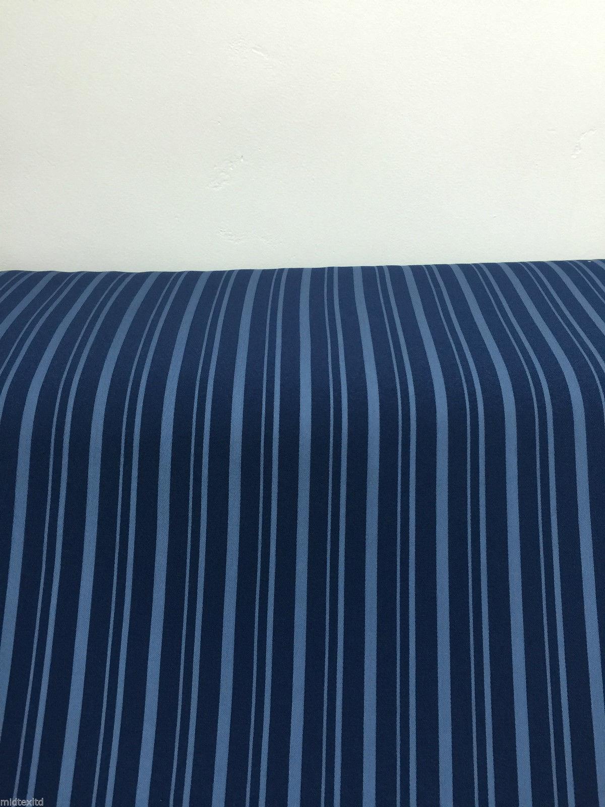 Striped Plain Heavy Georgette Fabric For Suiting & Abaya  58' M18