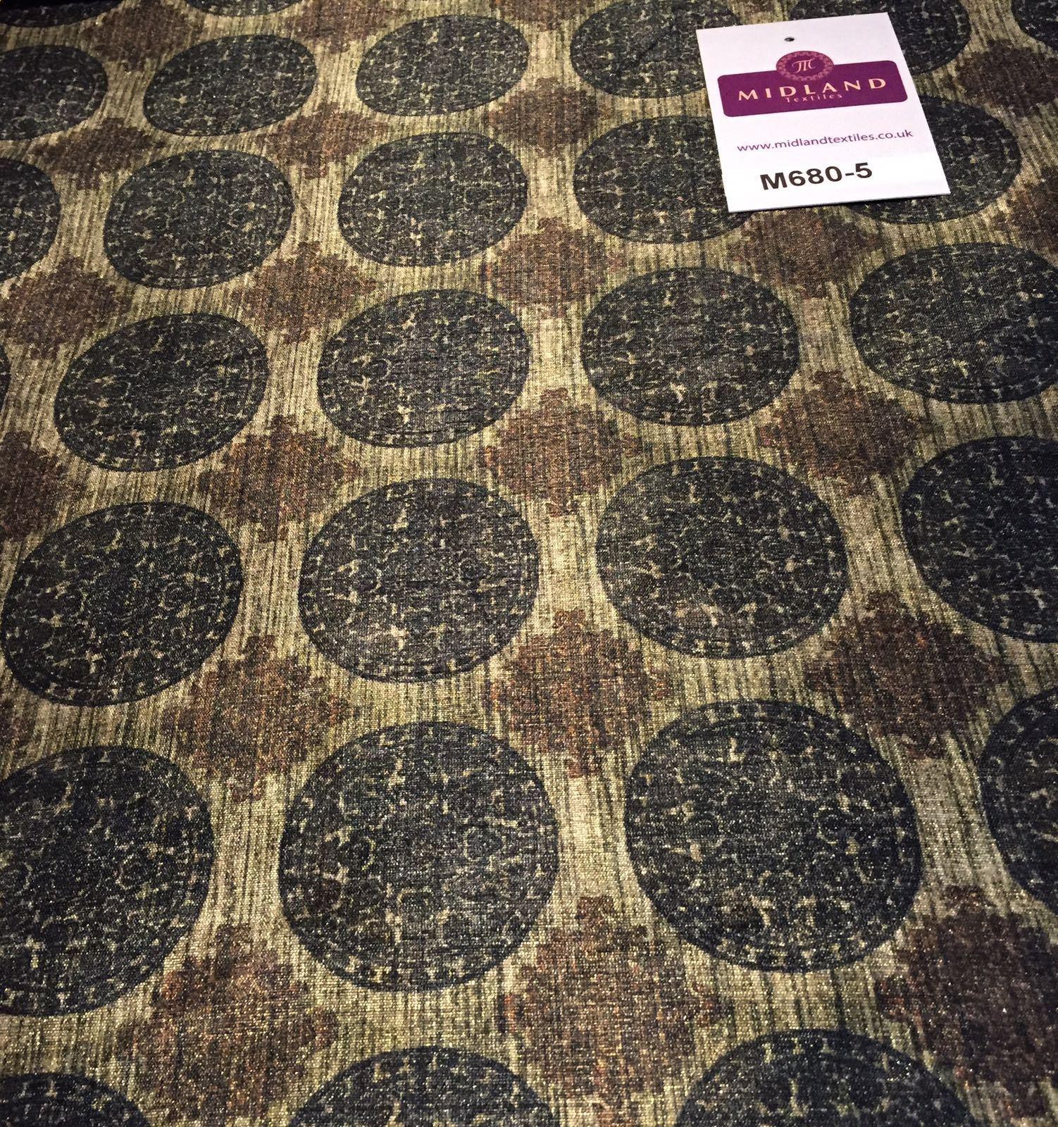 Woven Tussar 100% Silk Printed dress and cushion Fabric 44' M680 Mtex