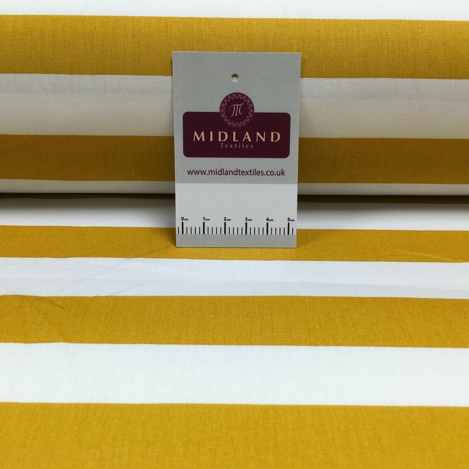 2.5cm Candy Striped Cotton Poplin shirting, dress Fabric M1490 Mtex