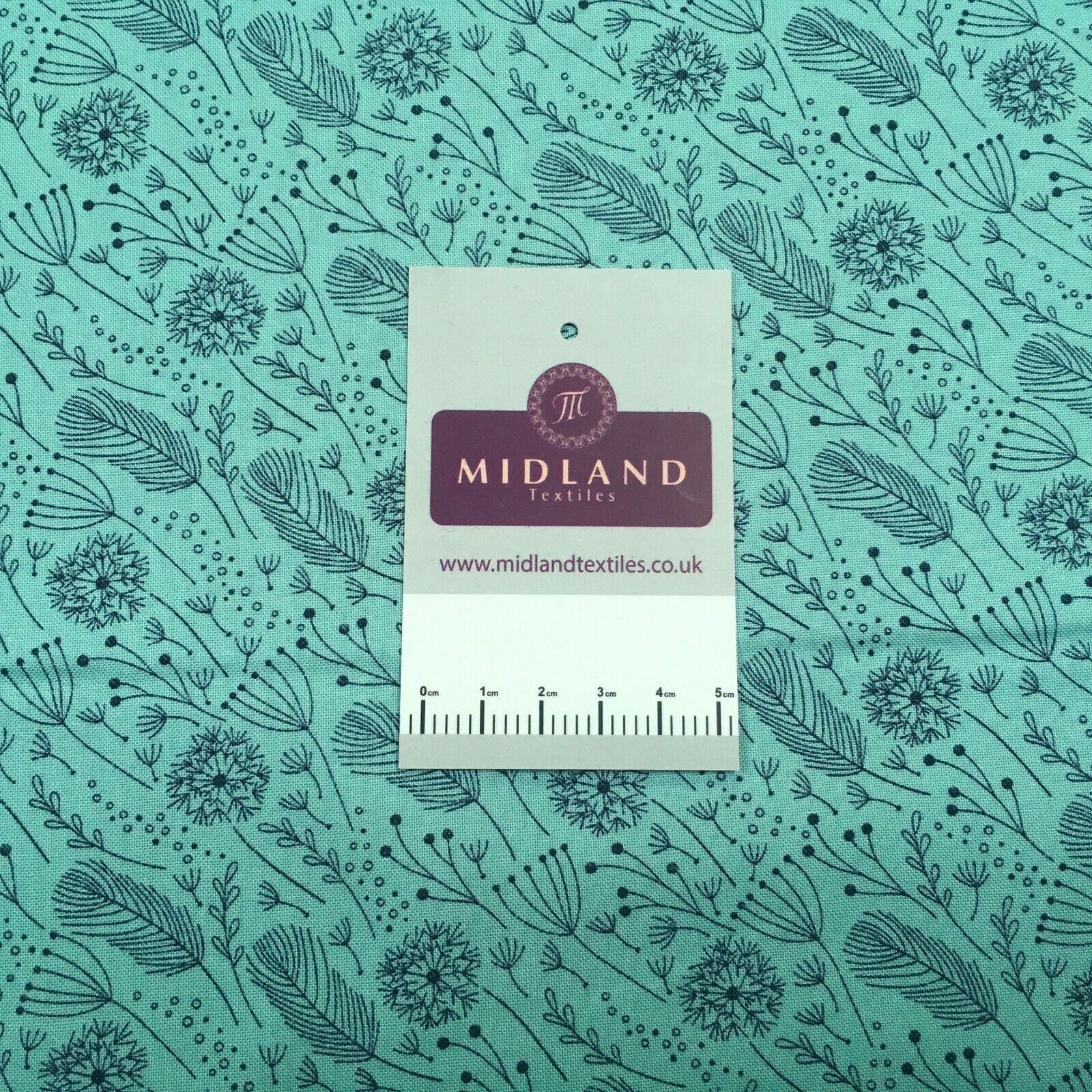 Dandelion printed Korean 100% cotton Patchwork craft mask Fabric MD1421 Mtex