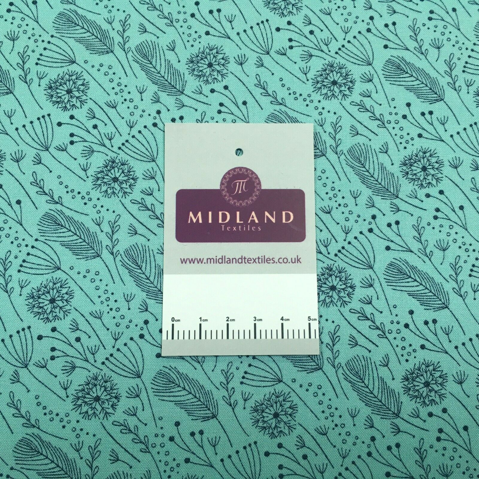 Dandelion printed Korean 100% cotton Patchwork craft mask Fabric MD1421 Mtex