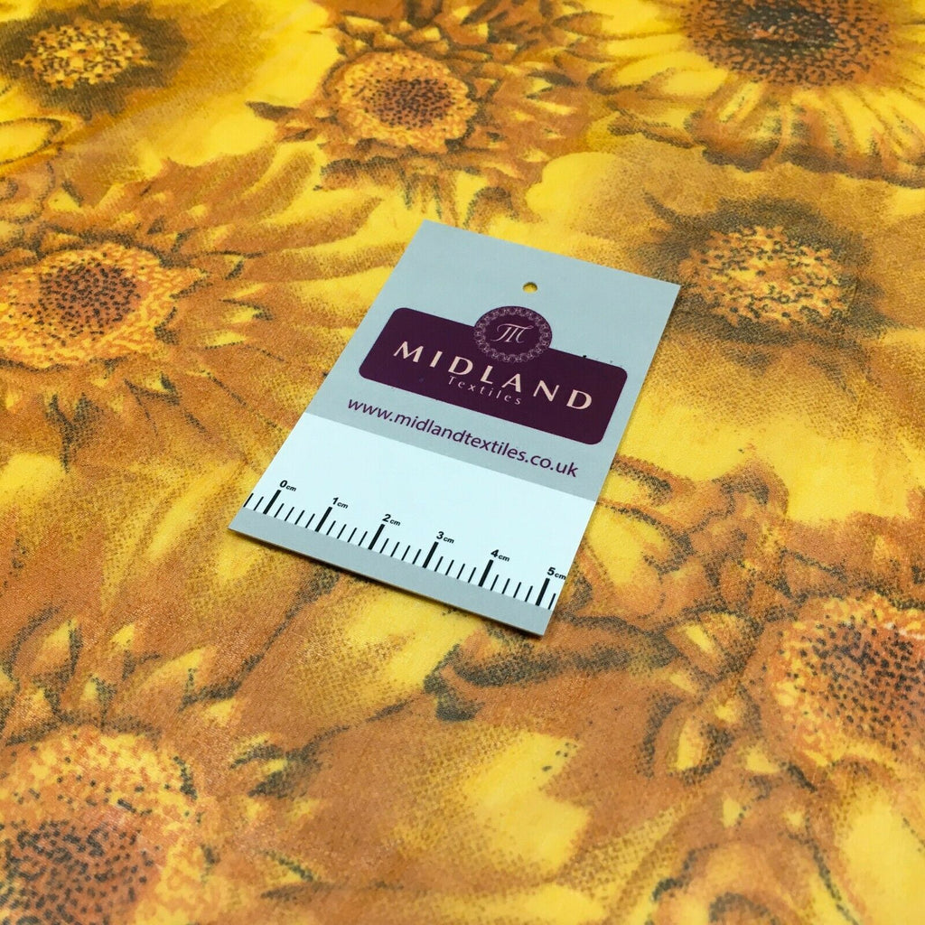 Floral printed Crepe chiffon Fabric M1426 Mtex