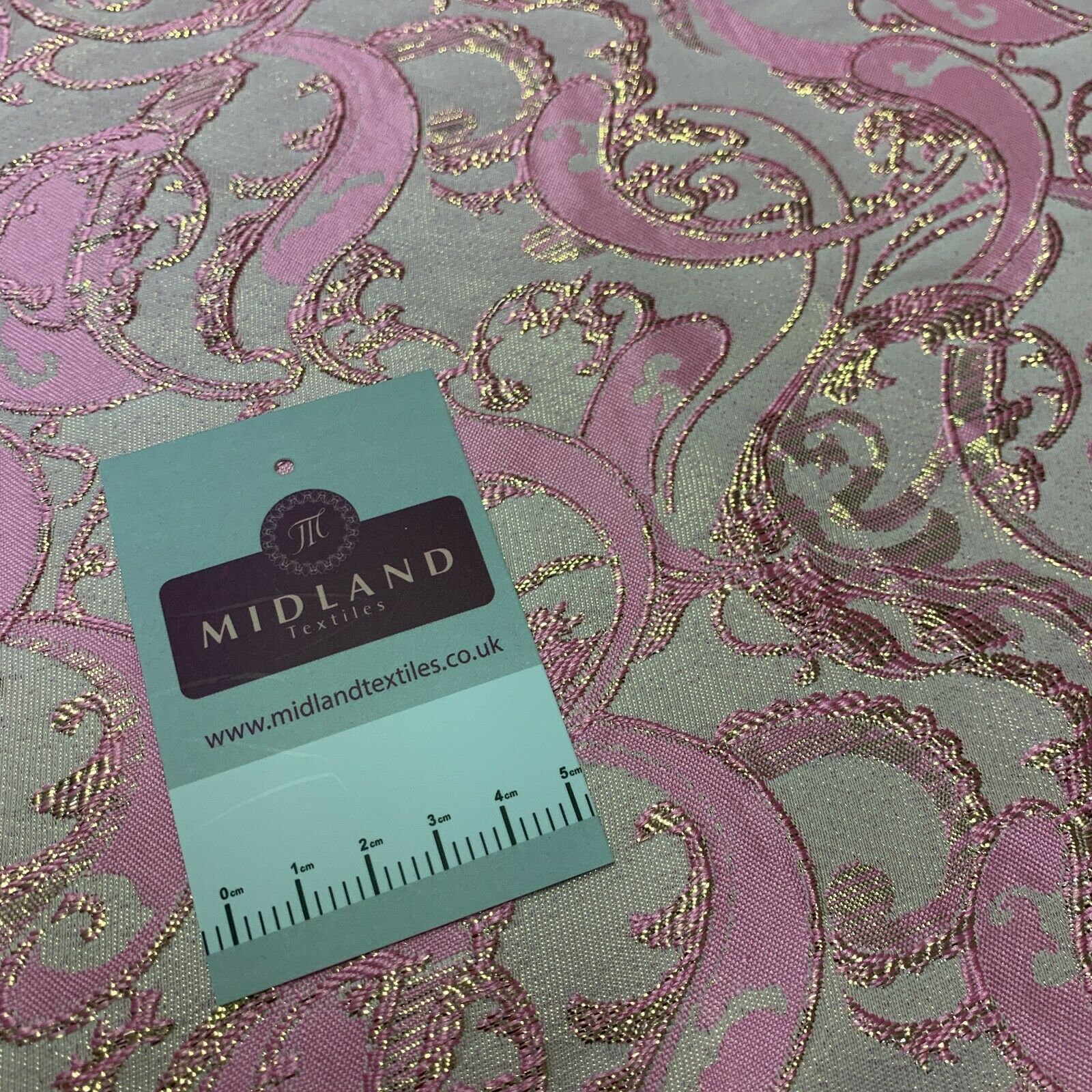 Lurex Ornamental Brocade wedding fabric M1498 Mtex
